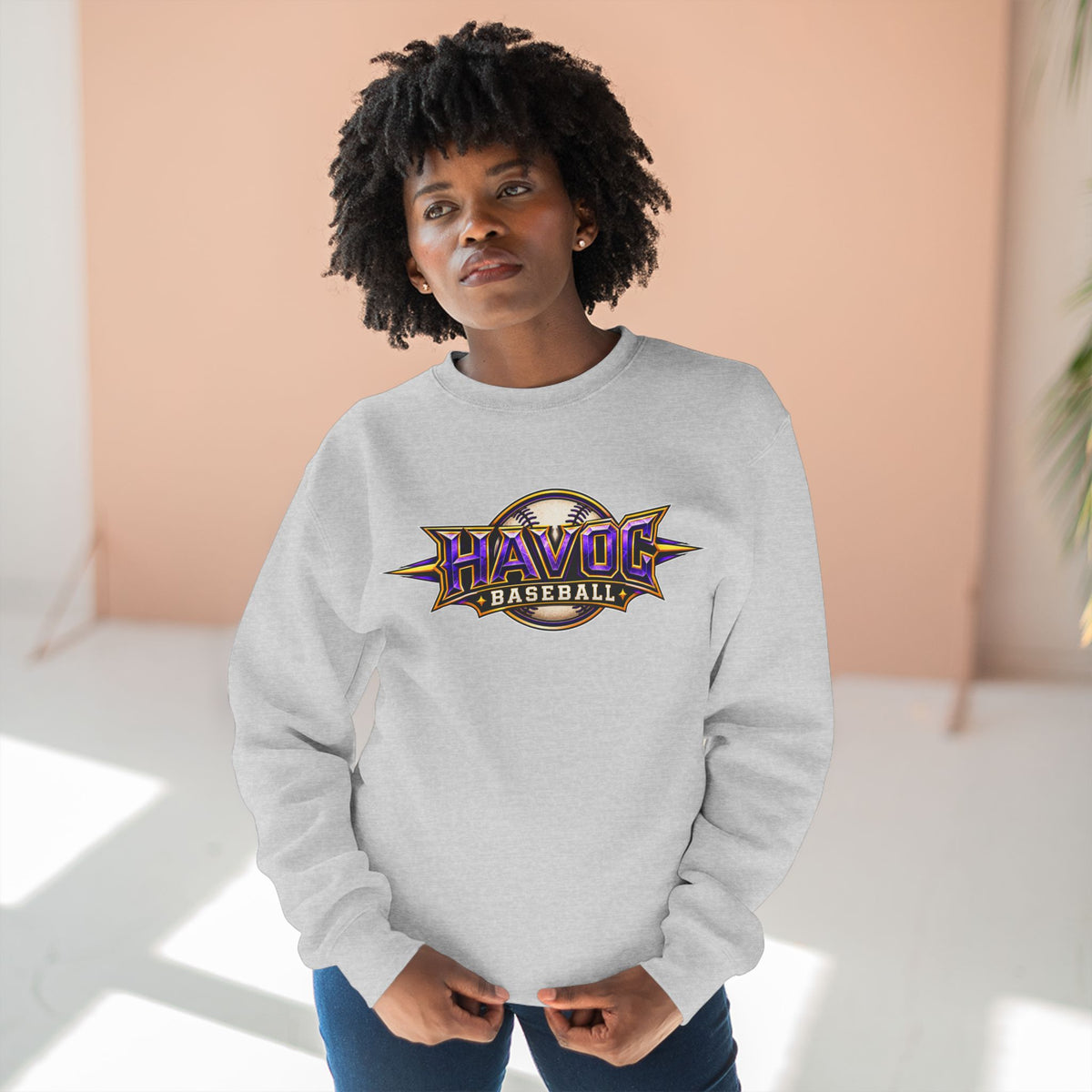 Havoc Baseball Crewneck Sweatshirt