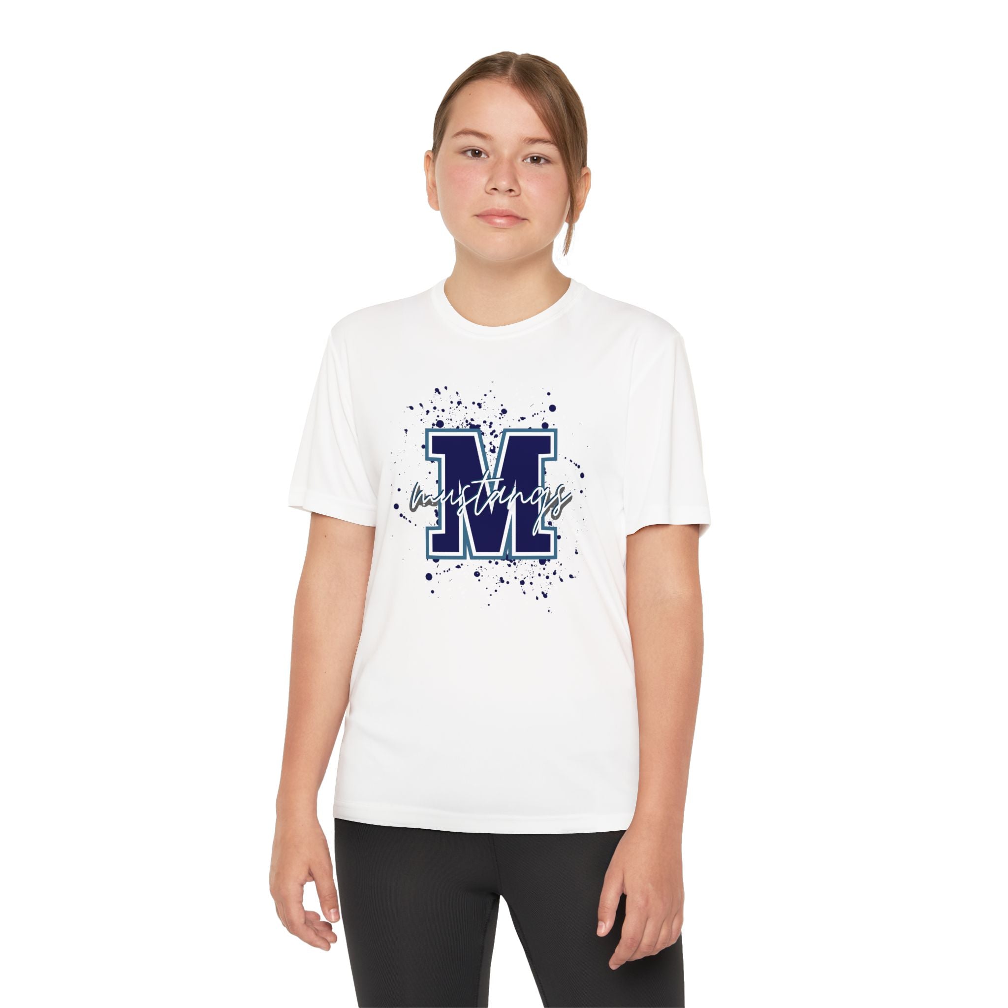 YOUTH RME Mustangs Moisture-Wicking Performance Tee