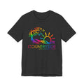 Bella and Canvas Countryside Rainbow Tee