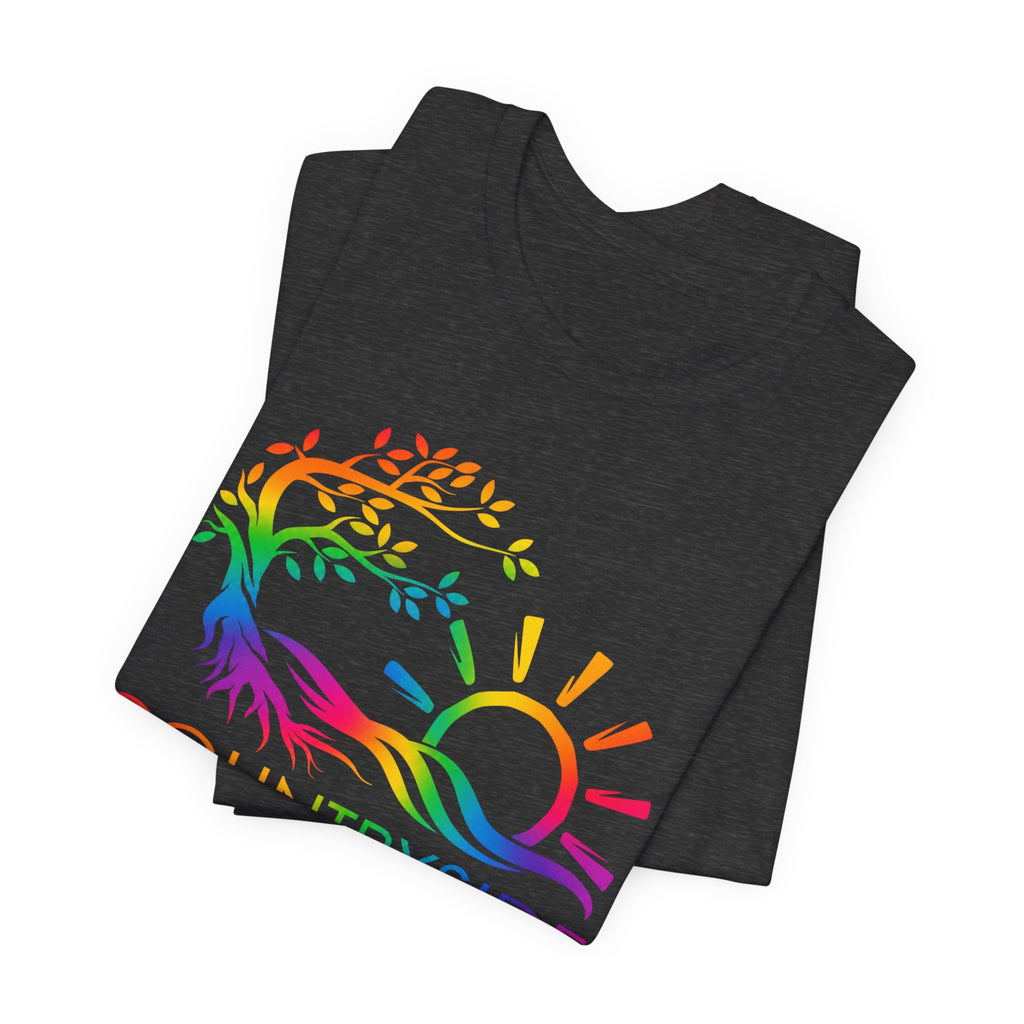 Bella and Canvas Countryside Rainbow Tee