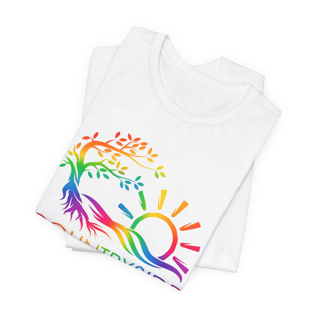 Bella and Canvas Countryside Rainbow Tee
