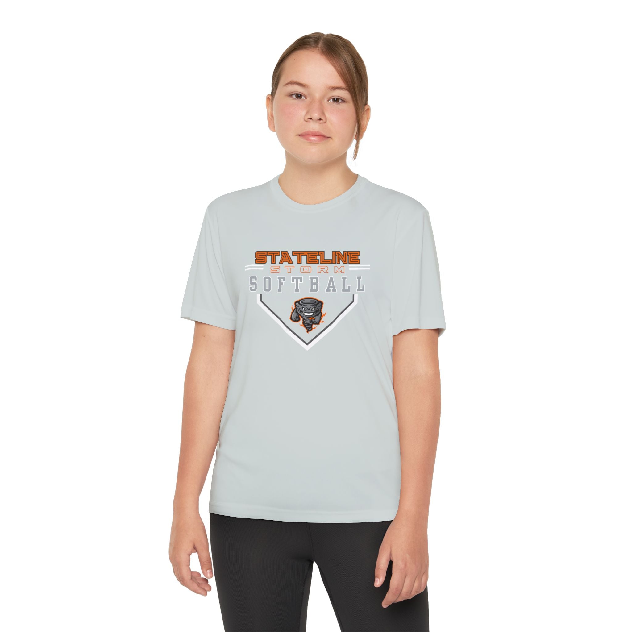 YOUTH Stateline Softball Moisture Wicking Performance Tee