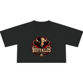 Buffalos Cropped Tee Bella + Canvas