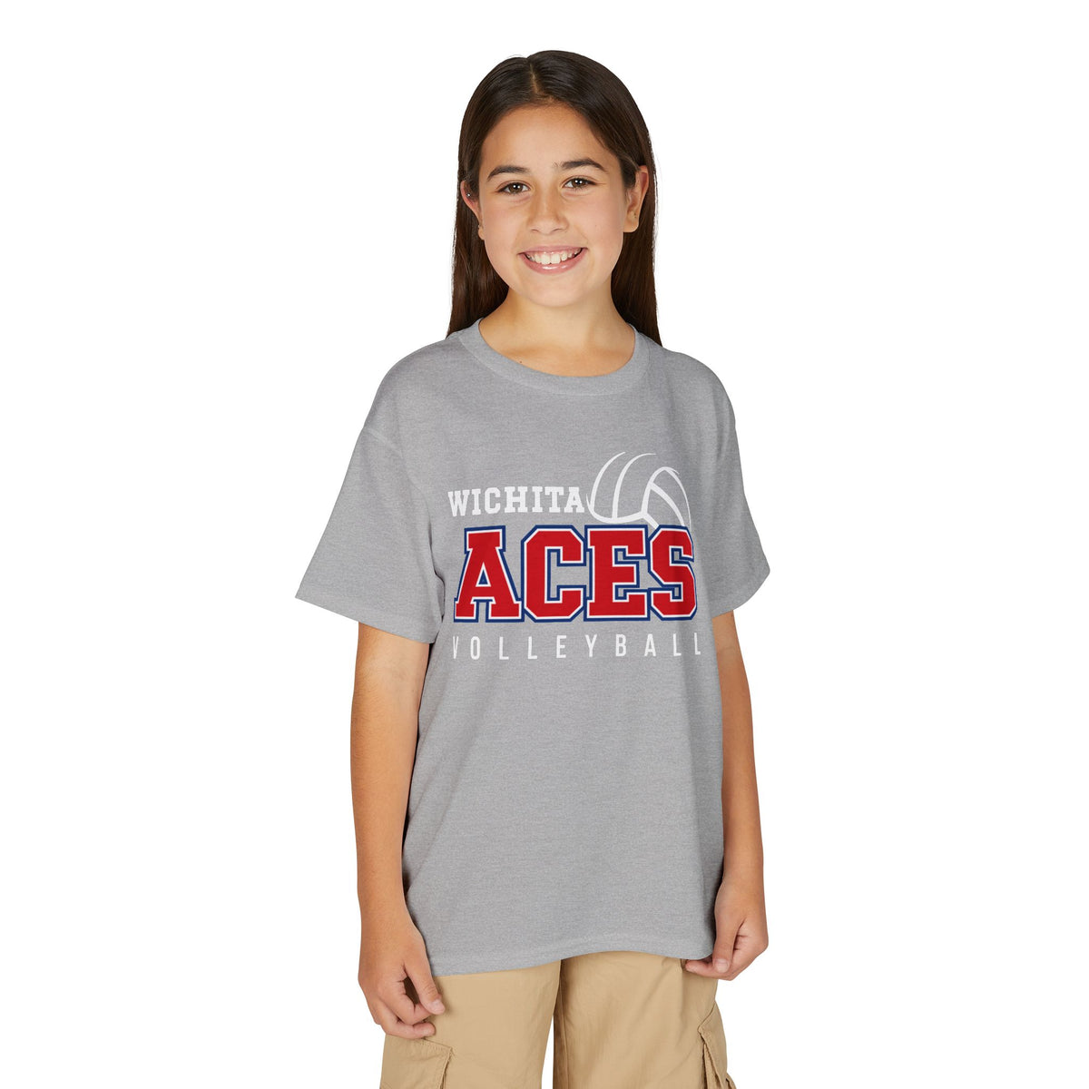 YOUTH Wichita Aces Volleyball DryBlend Tee