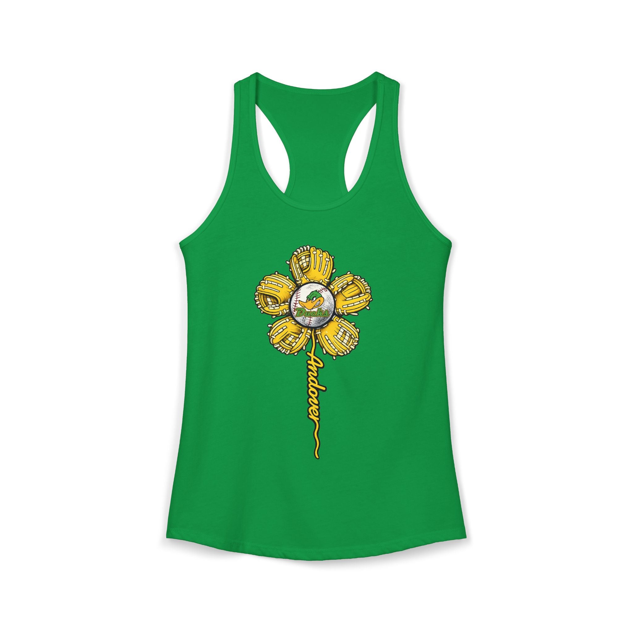 Ducks Sunflower Racerback Tank