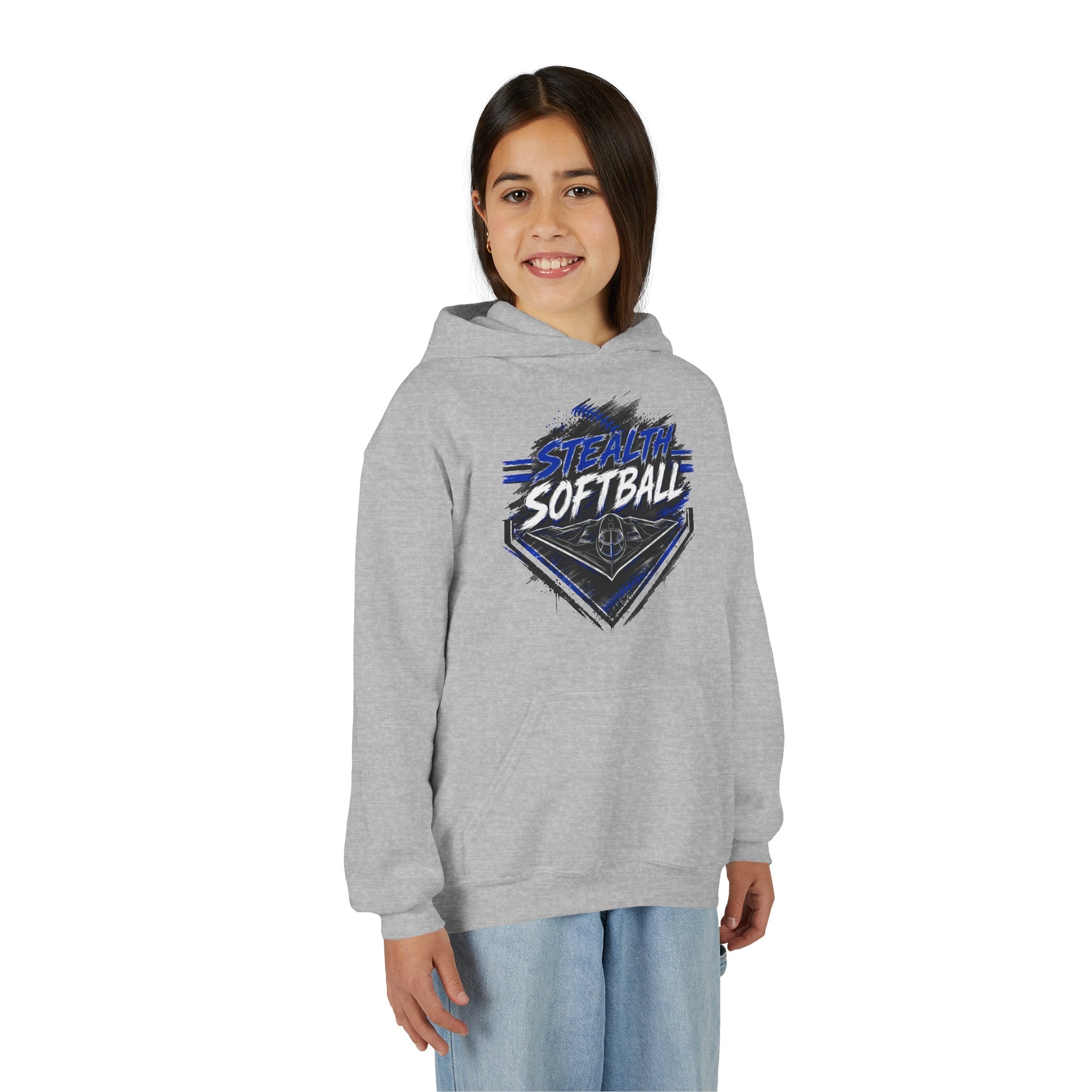 YOUTH Stealth Softball Hoodie Personalized