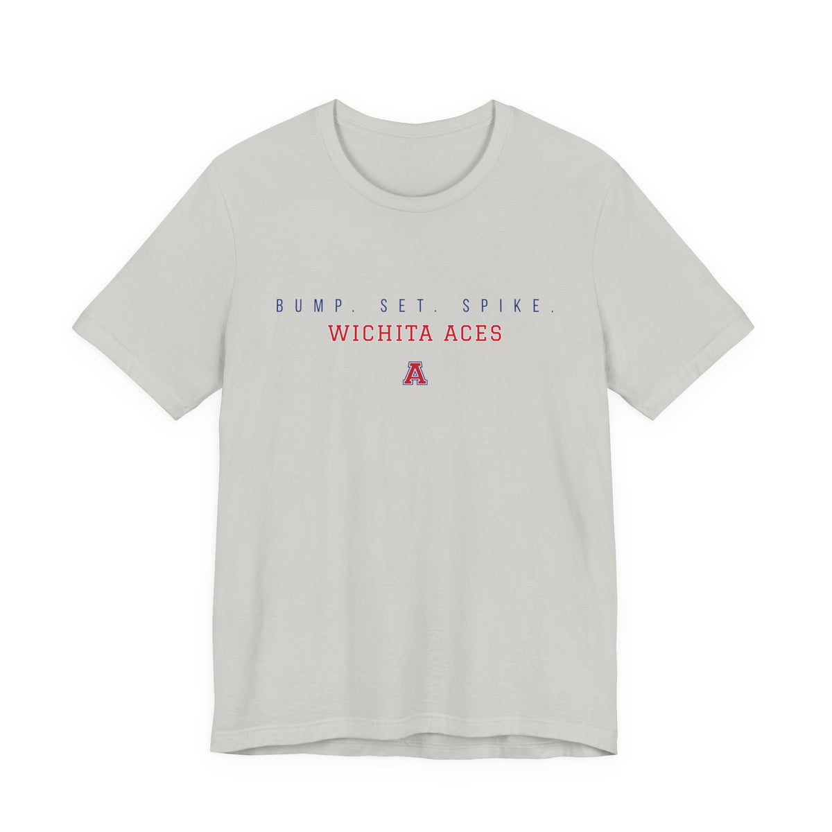 Wichita Aces BUMP SET SPIKE Soft Tee | Simple