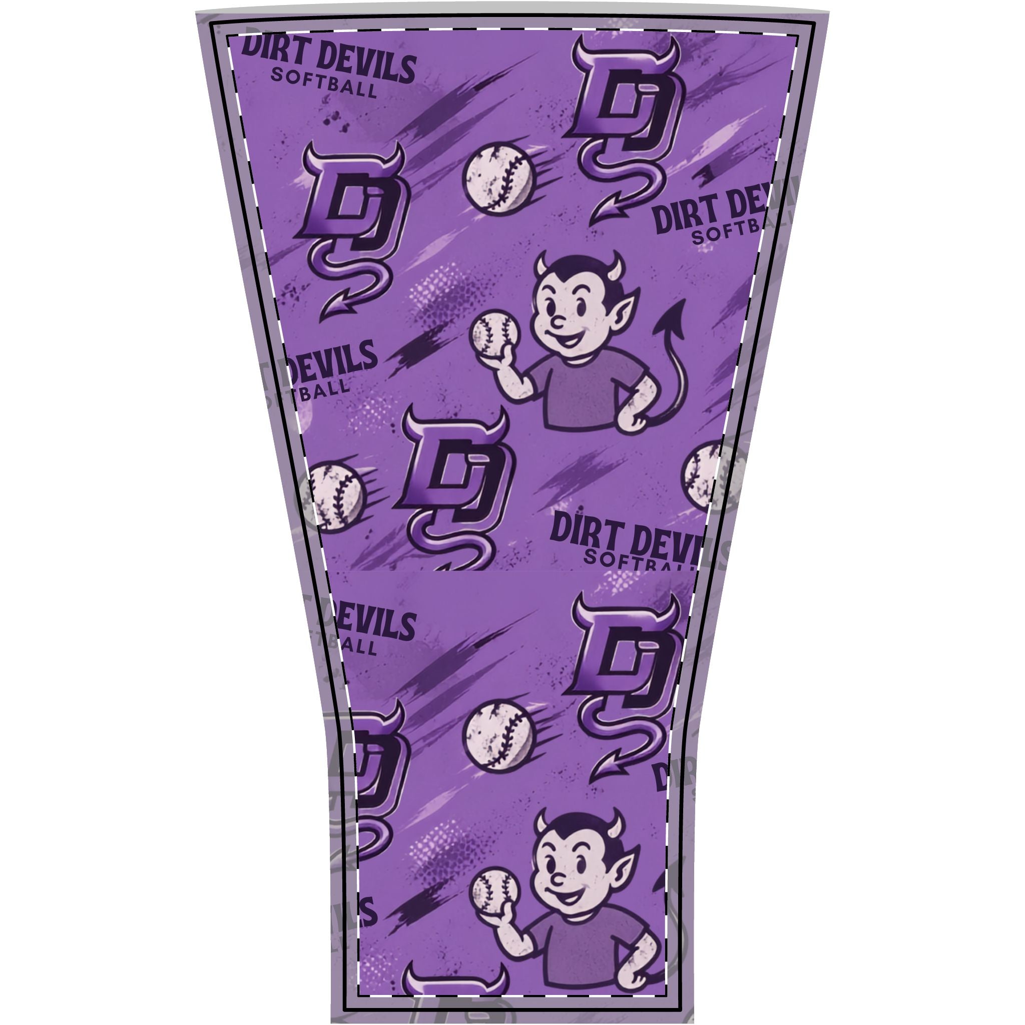 Dirt Devils Softball Arm Sleeve