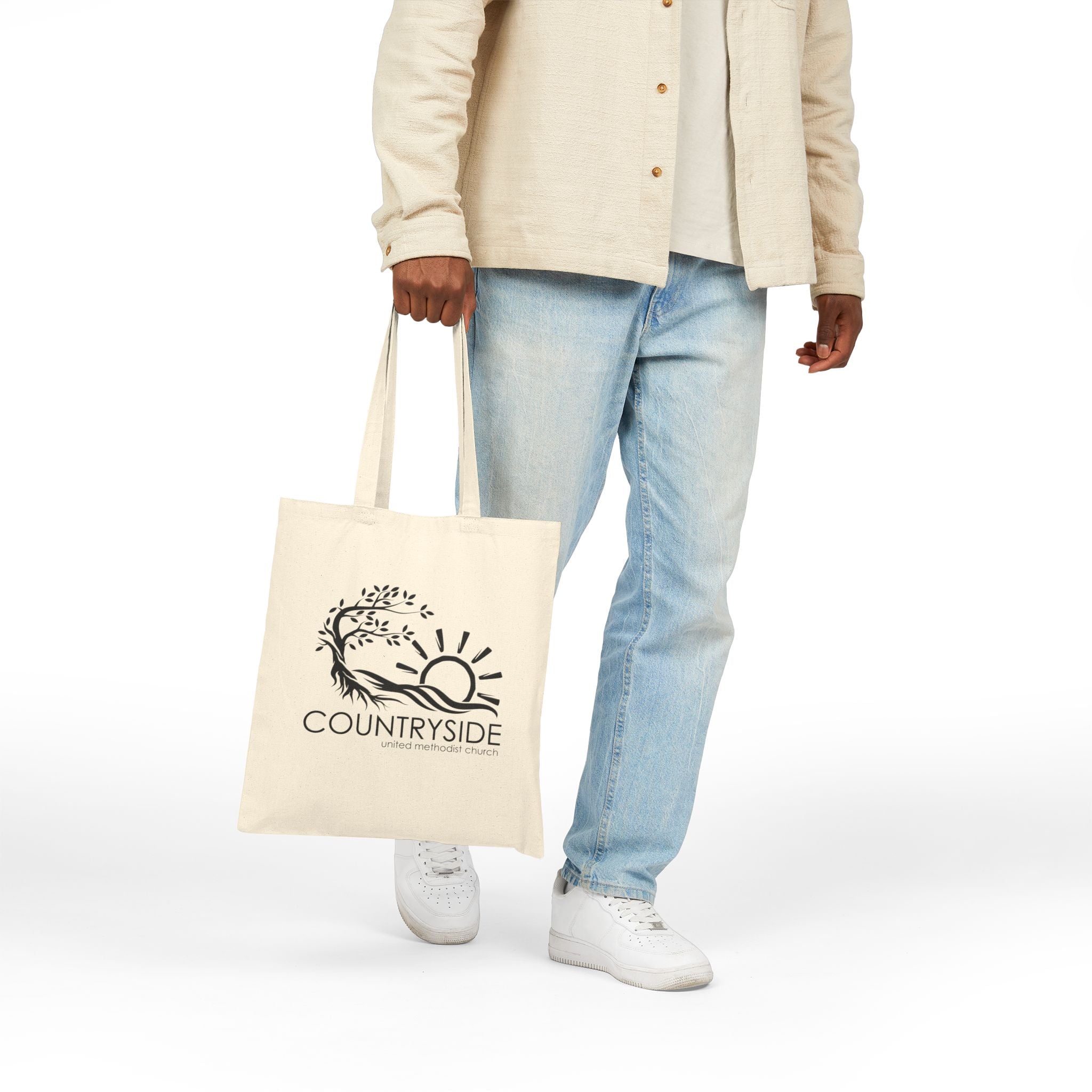 Countryside Canvas Tote Bag
