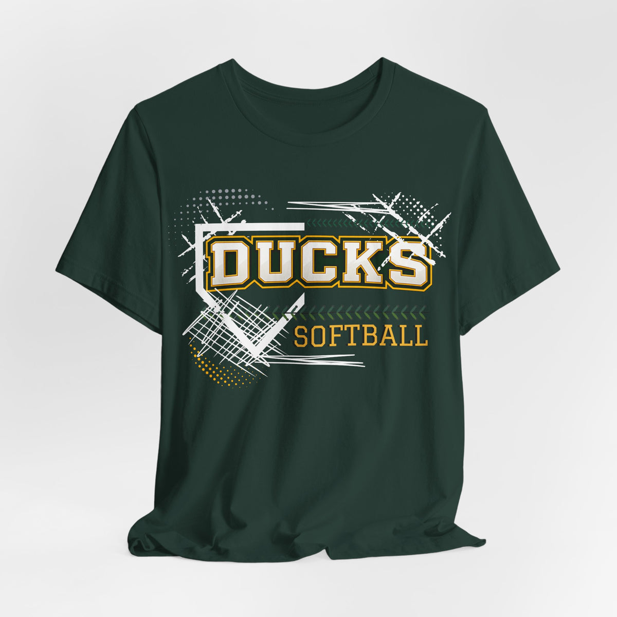 Ducks Softball Graffiti Tee