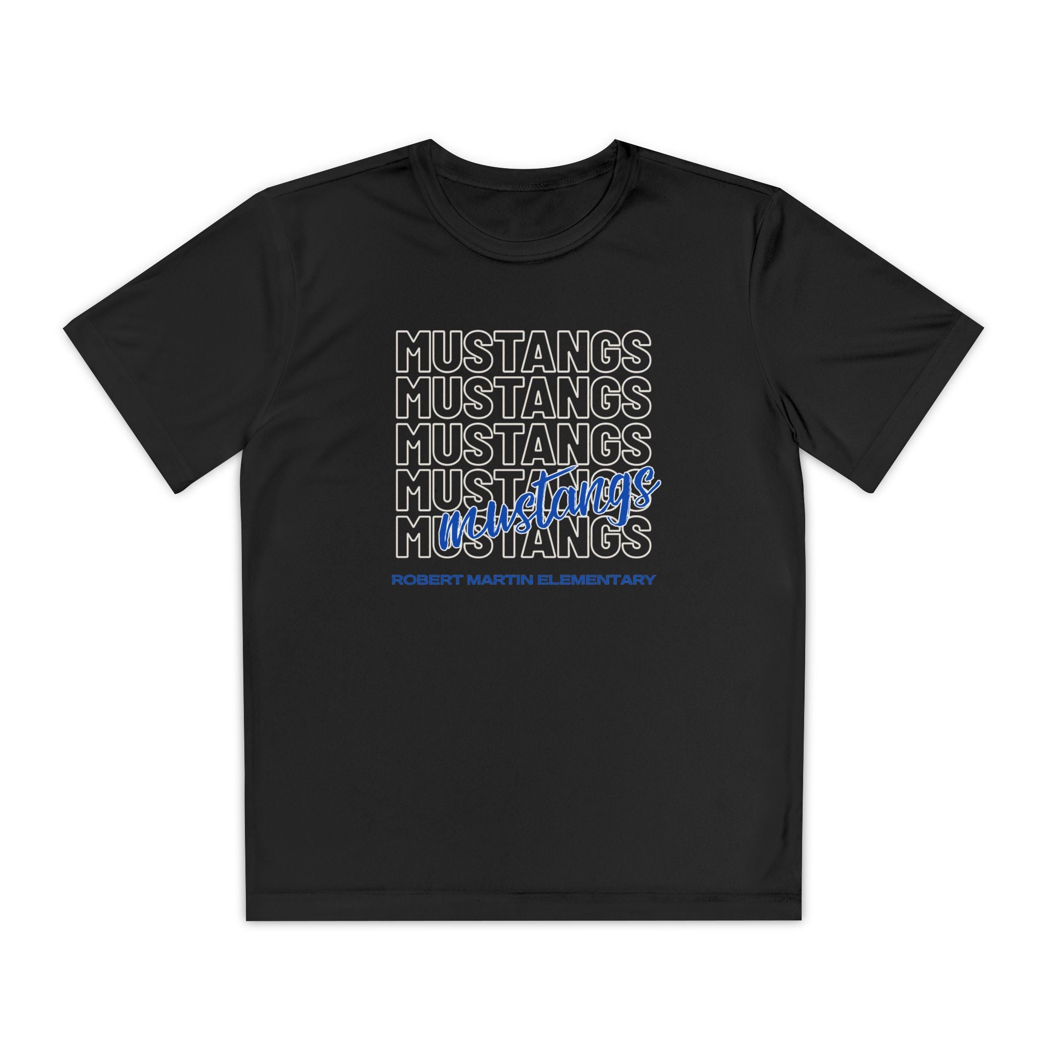 YOUTH RME Mustangs Moisture-Wicking Performance Tee