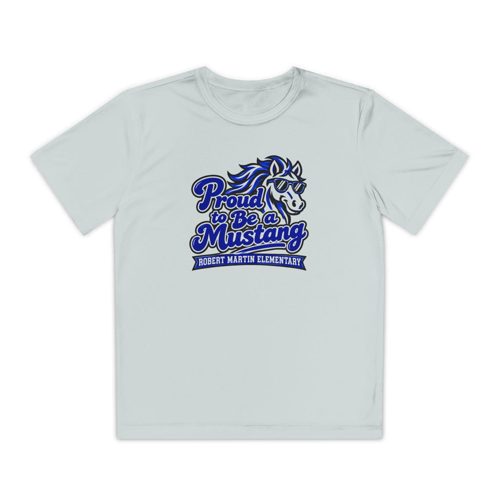 YOUTH RME Proud Mustang Moisture-Wicking Performance Tee