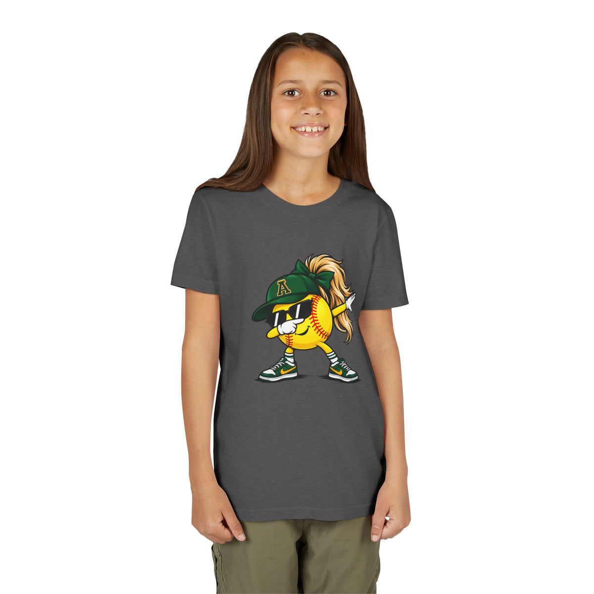 YOUTH Ducks Softball Dabbing Tee