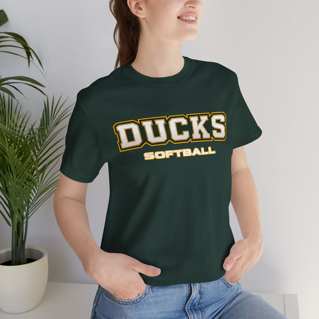 Ducks Softball Soft T-Shirt
