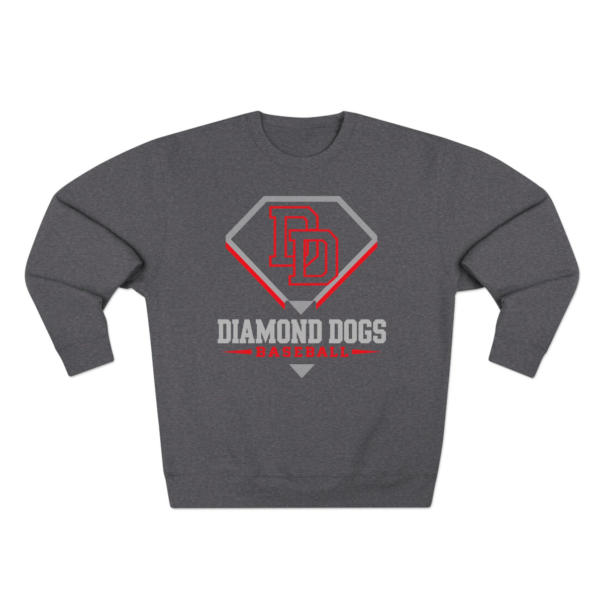 Diamond Dogs Baseball Crewneck Sweatshirt