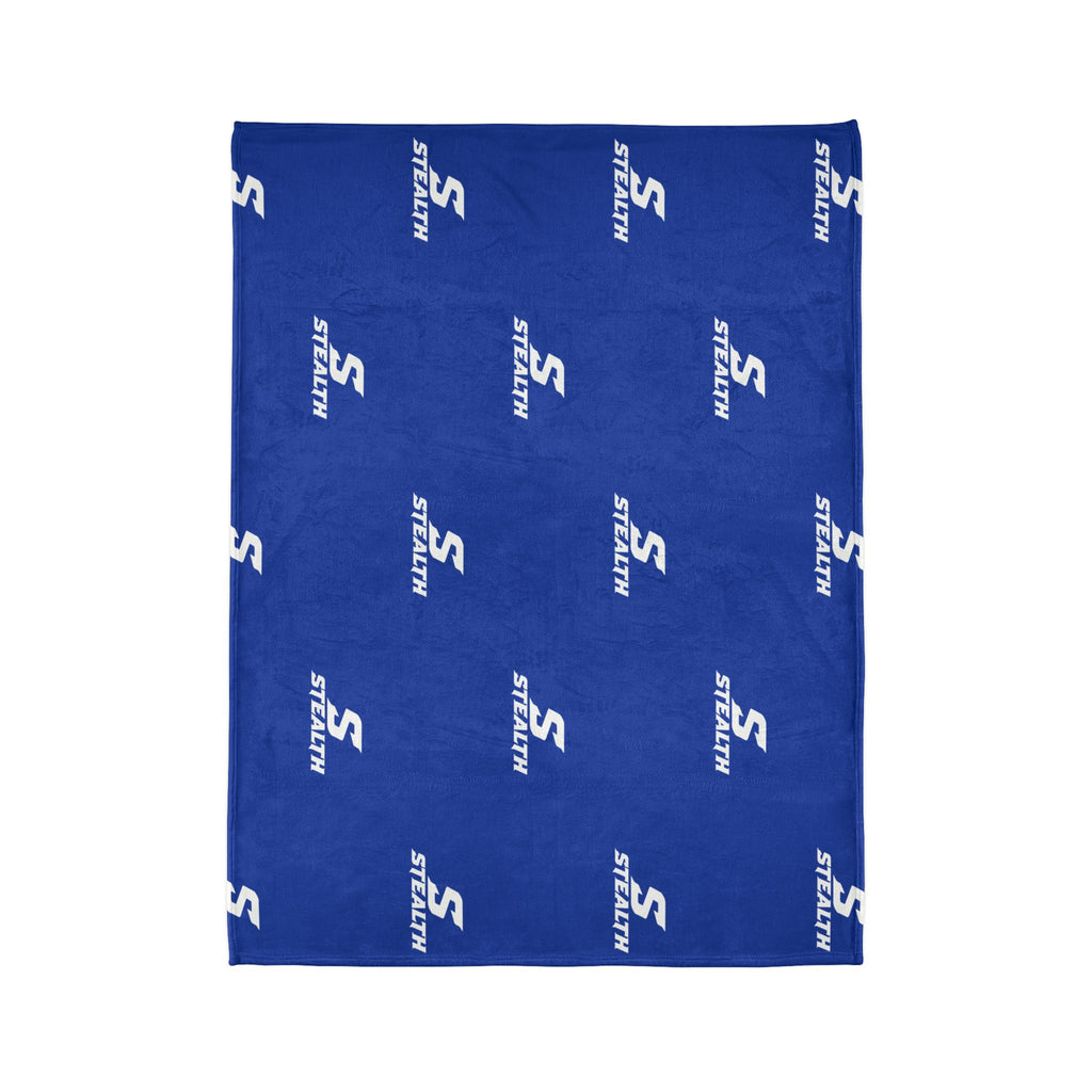 Stealth Blue Polyester Team Blanket