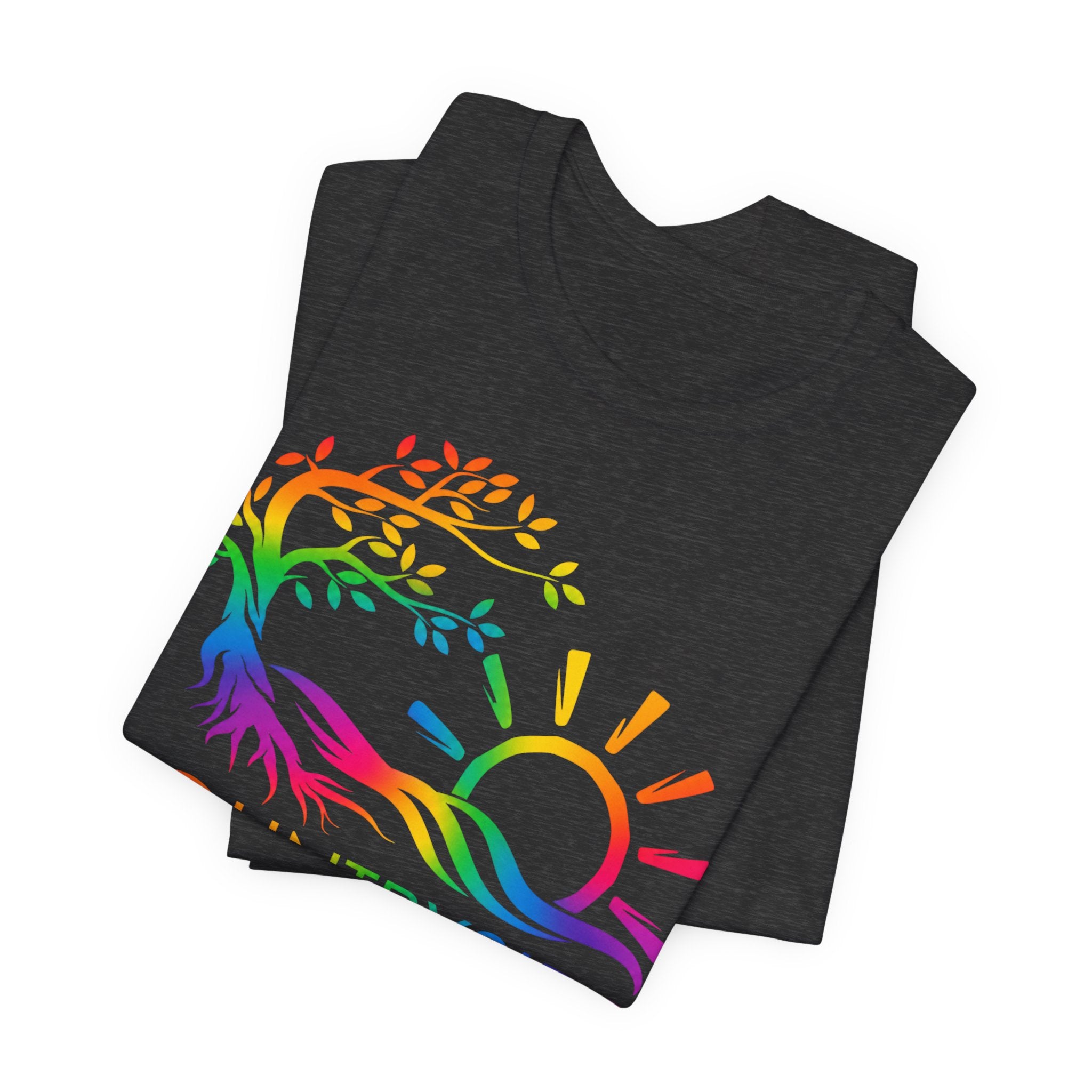 Bella and Canvas Countryside Rainbow Tee