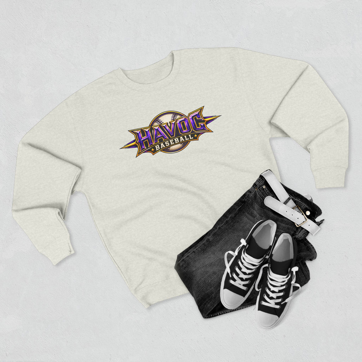 Havoc Baseball Crewneck Sweatshirt