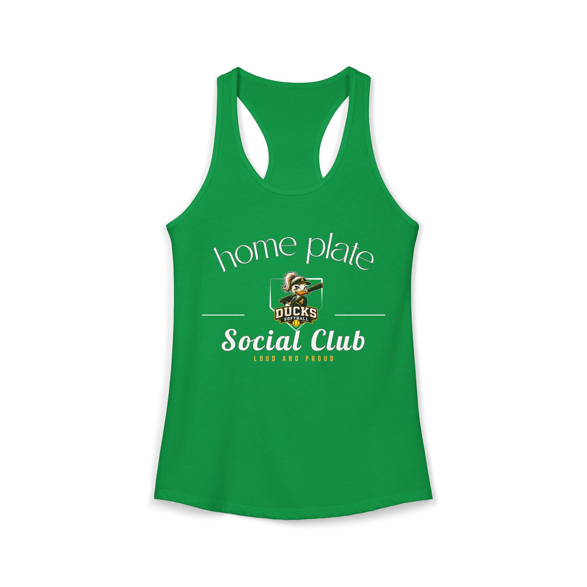 Ducks Baseball Social Club Racerback