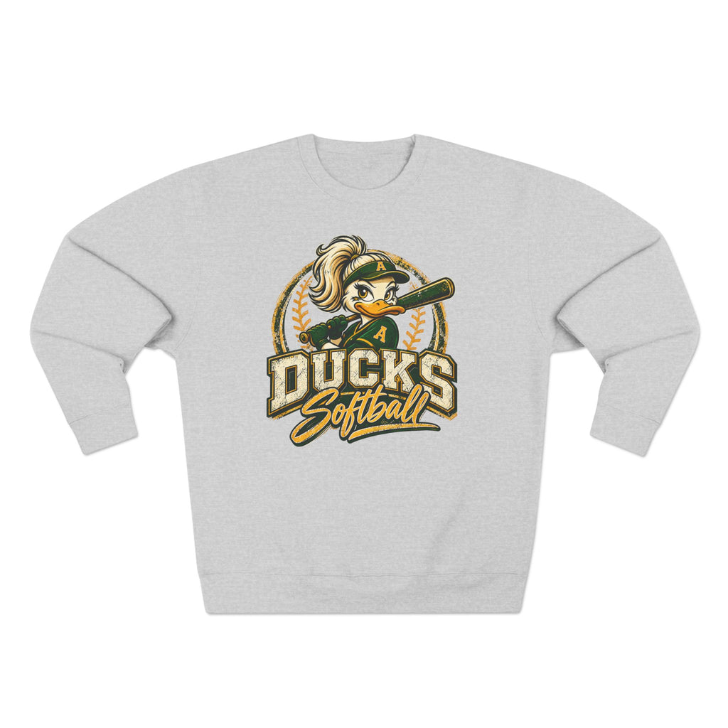 Ducks Softball Crewneck Sweatshirt