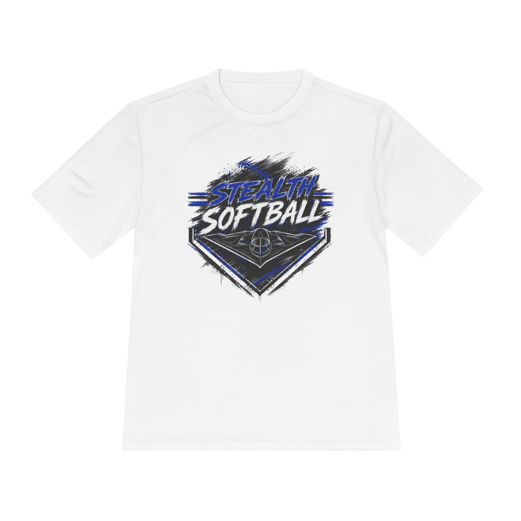 Moisture‑Wicking Stealth Softball Paint Tee
