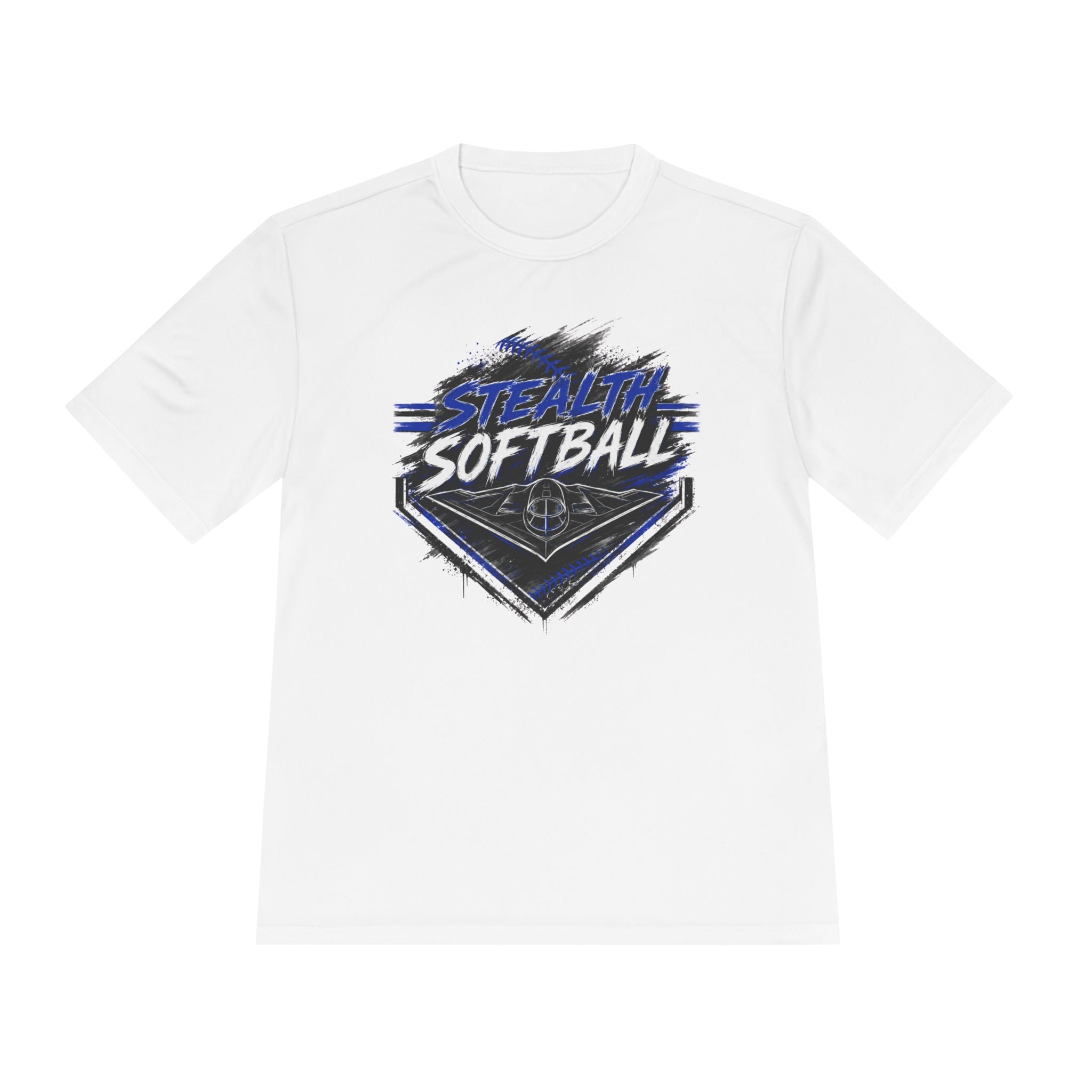 Moisture‑Wicking Stealth Softball Paint Tee