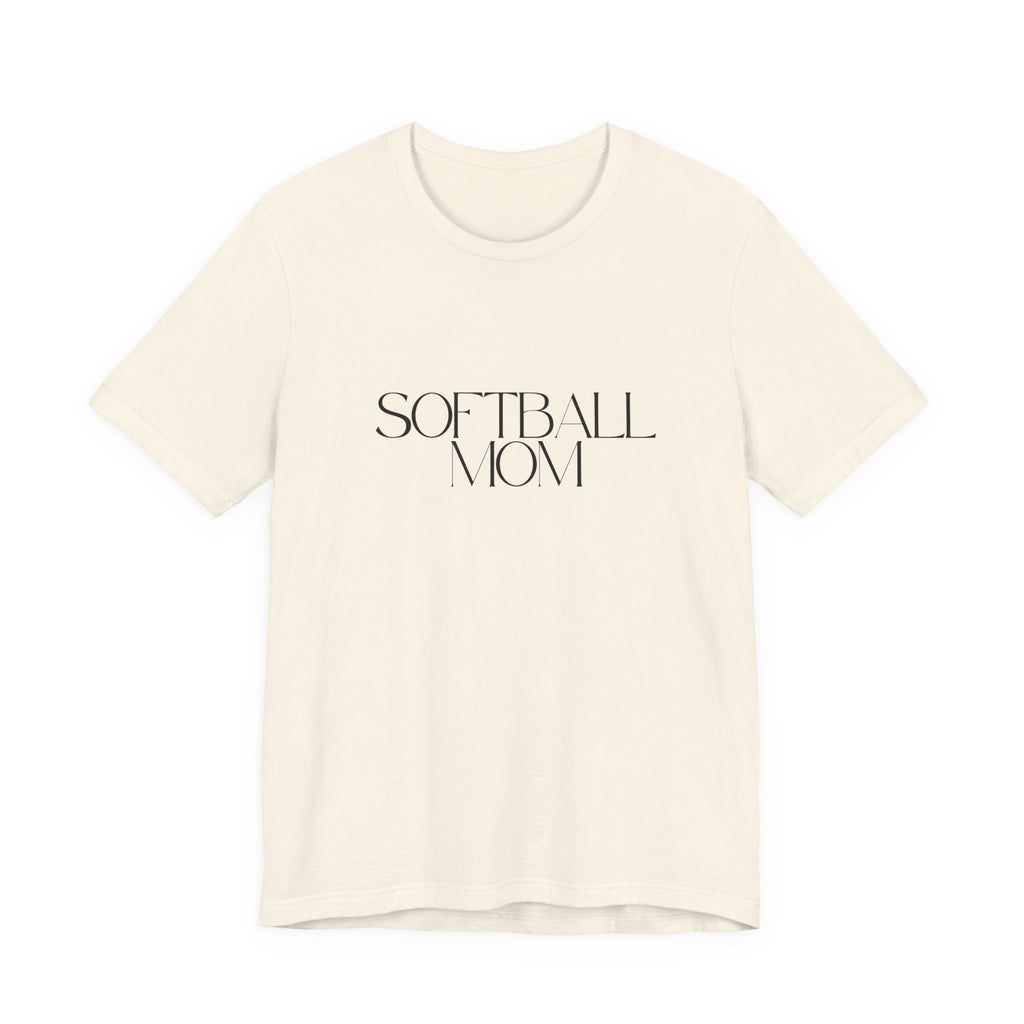 PERSONALIZED Softball Mom (front/back)