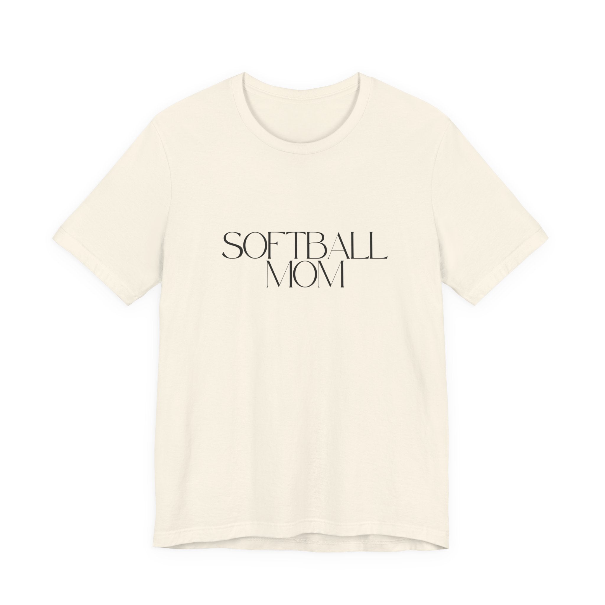 PERSONALIZED Softball Mom (front/back)