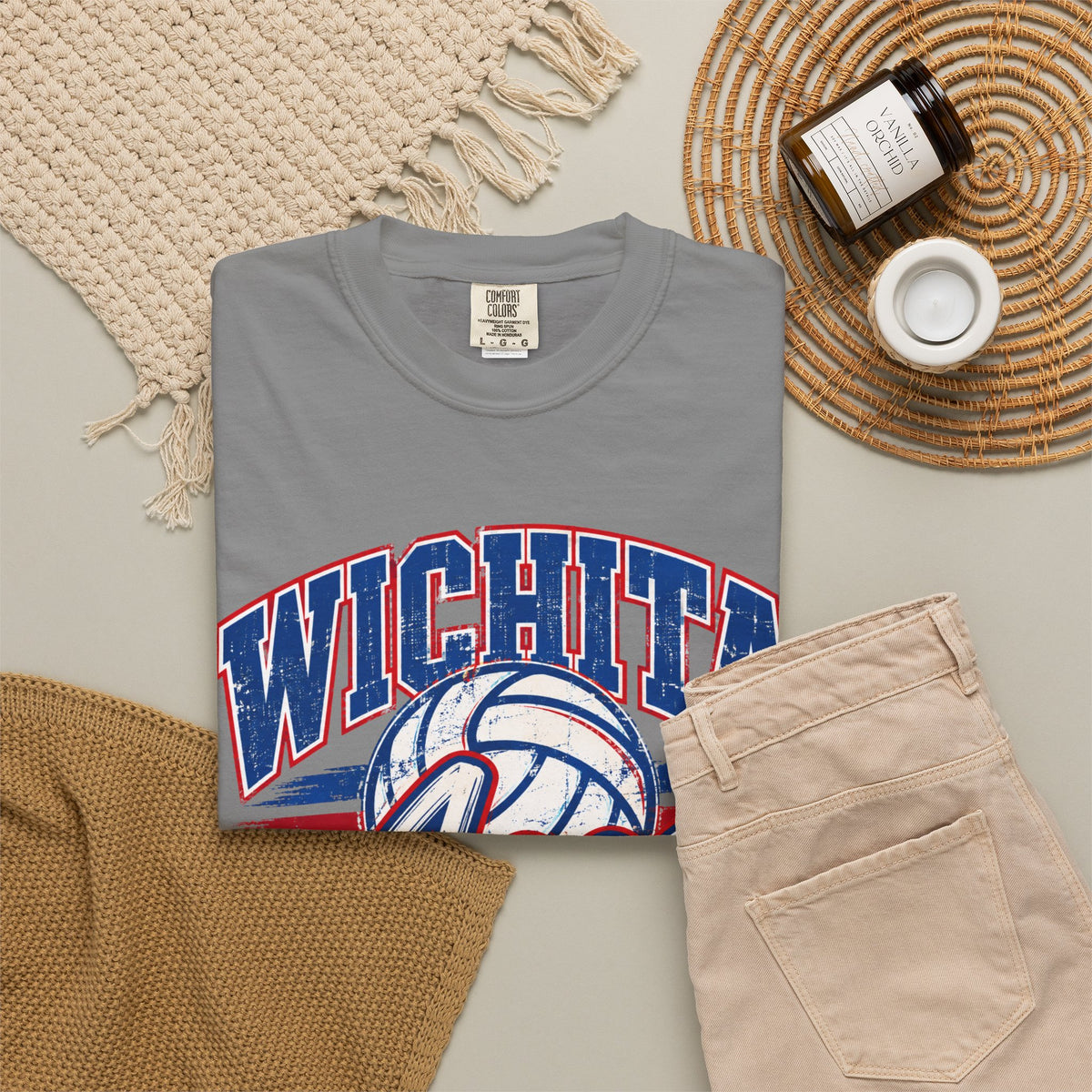 Wichita Aces Volleyball Comfort Colors Tee  | Swift