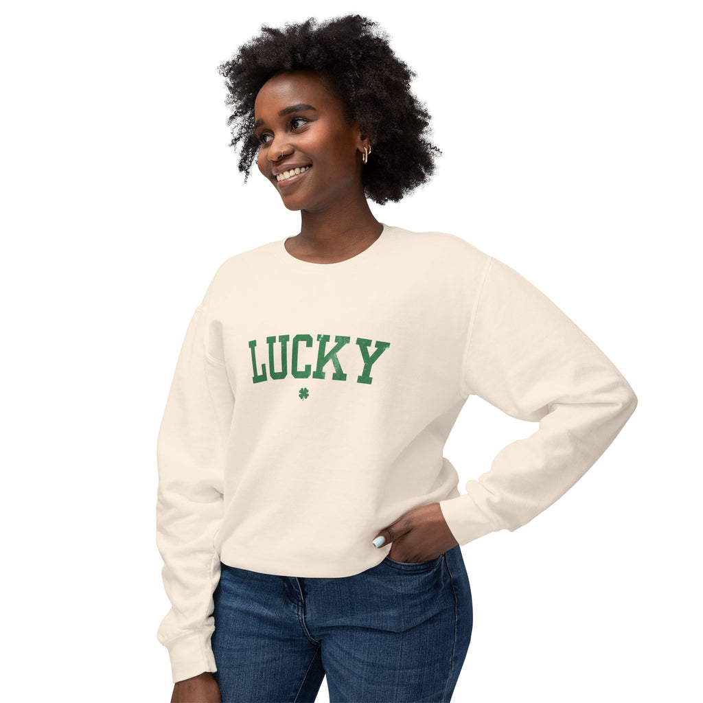 LUCKY Worn Crewneck