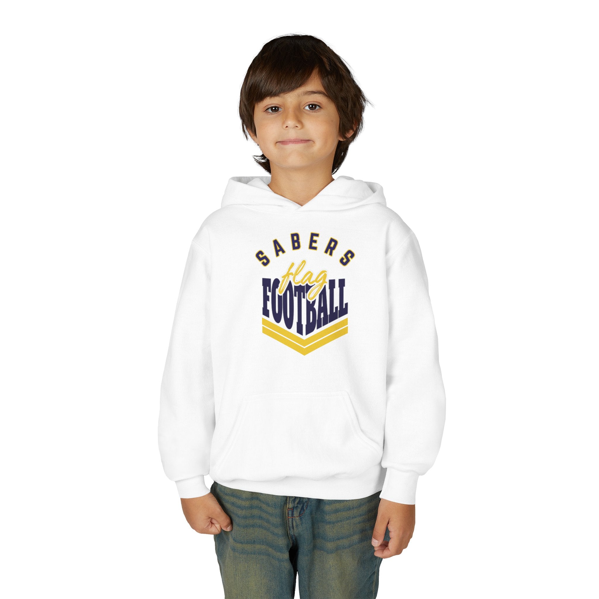 Sabers Flag Football Hoodie (YOUTH)