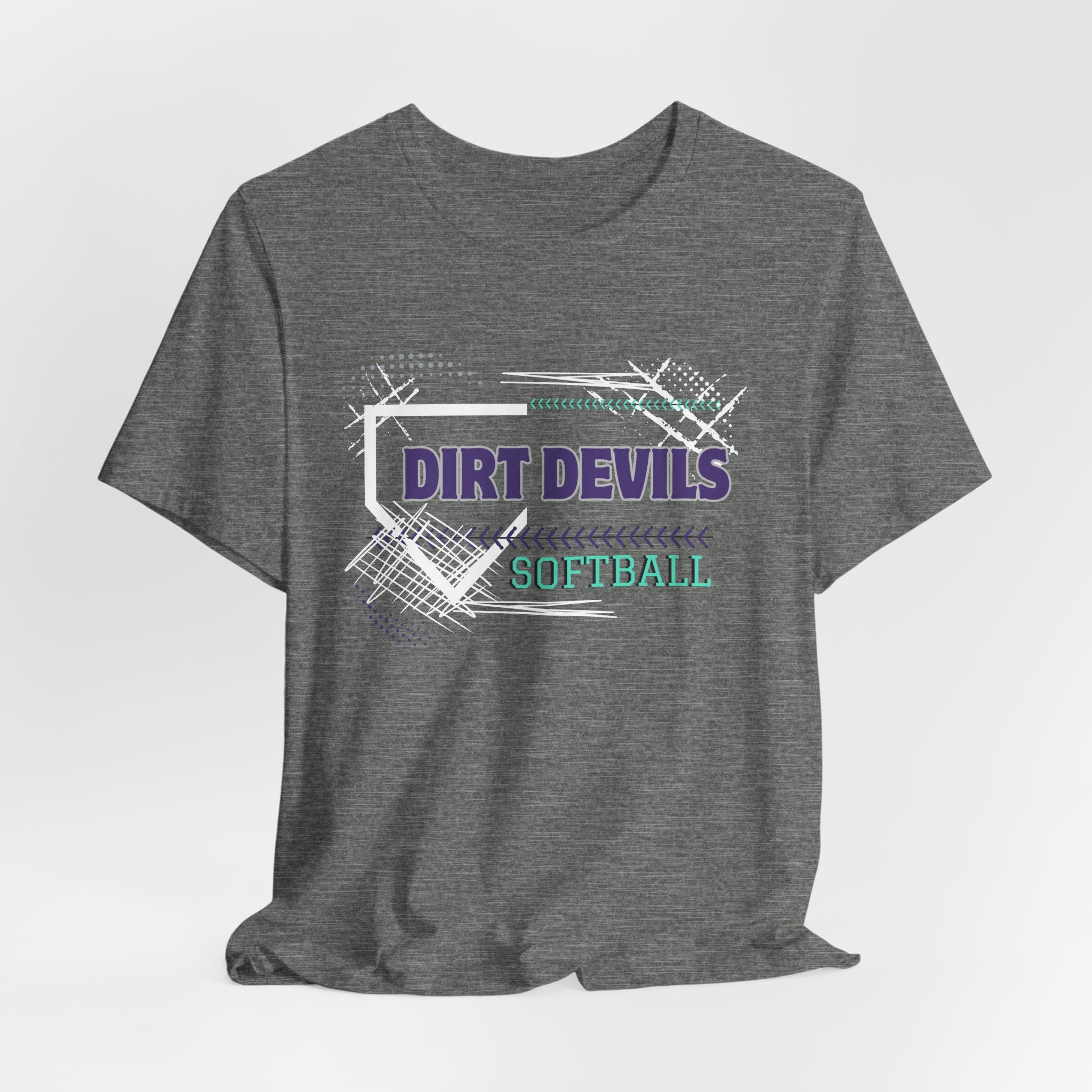 Dirt Devils Softball Graffiti Tee U14