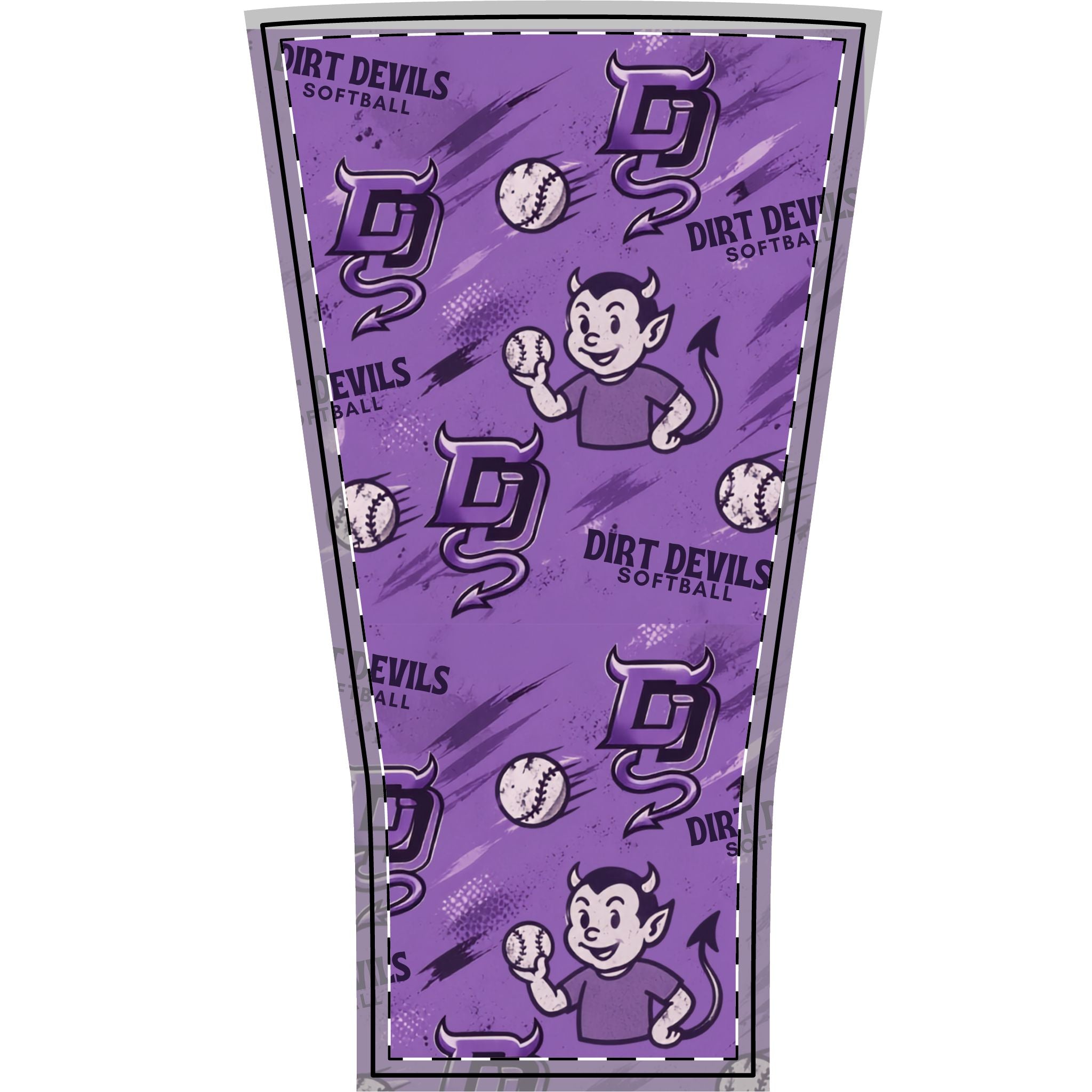 Dirt Devils Softball Arm Sleeve