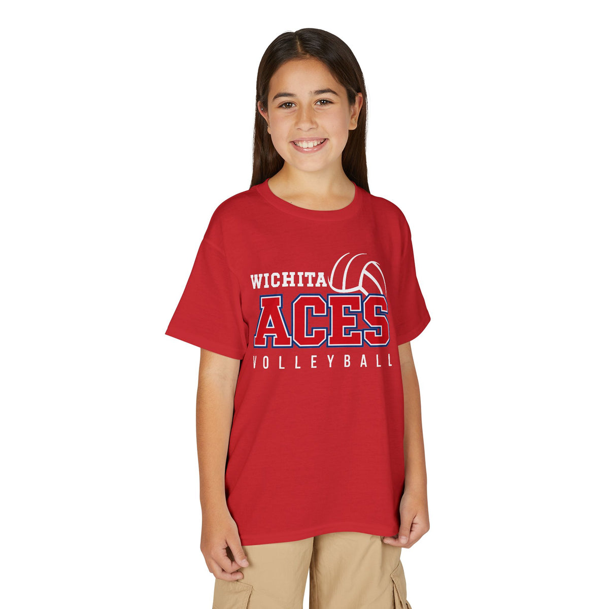 YOUTH Wichita Aces Volleyball DryBlend Tee