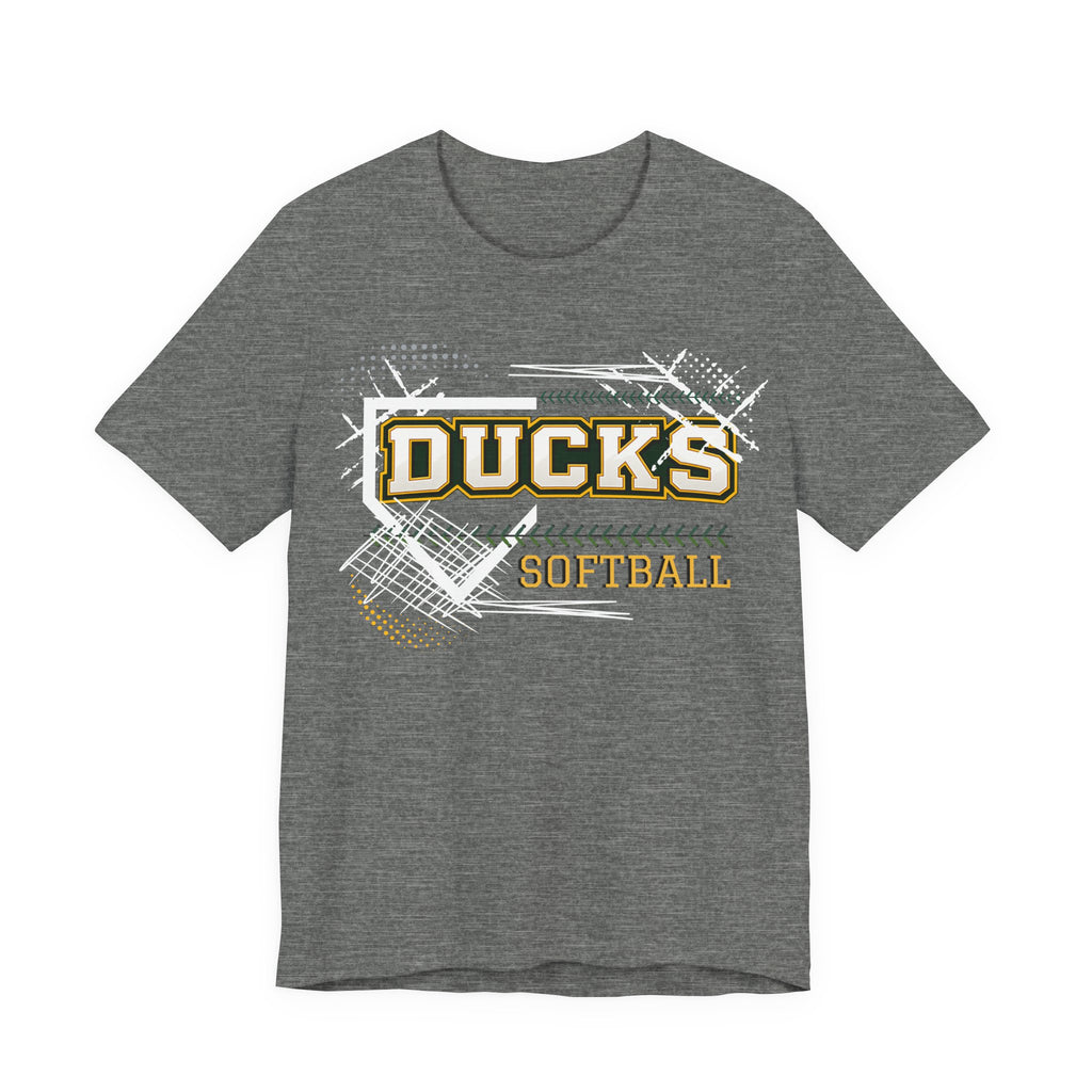 Ducks Softball Graffiti Tee