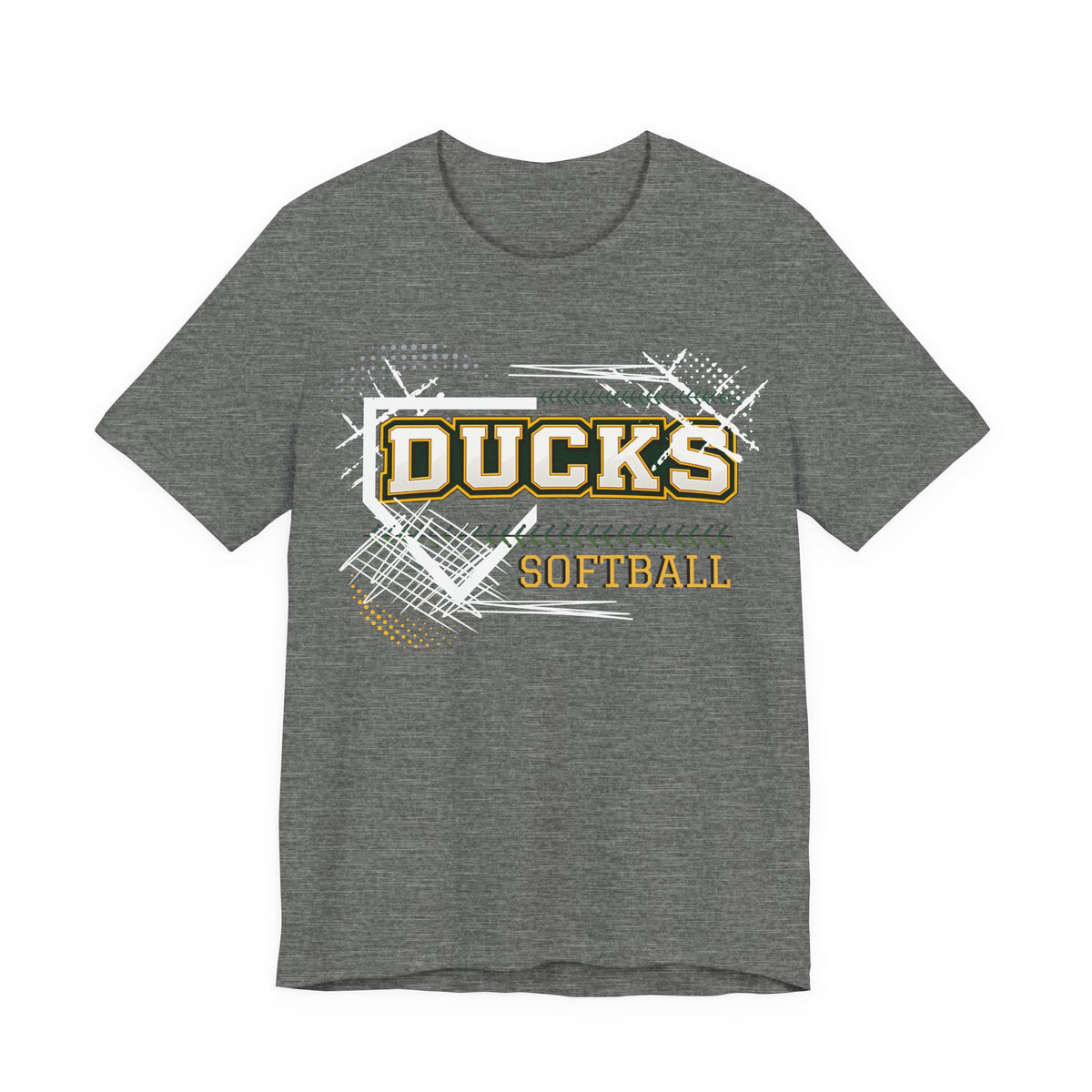 Ducks Softball Graffiti Tee
