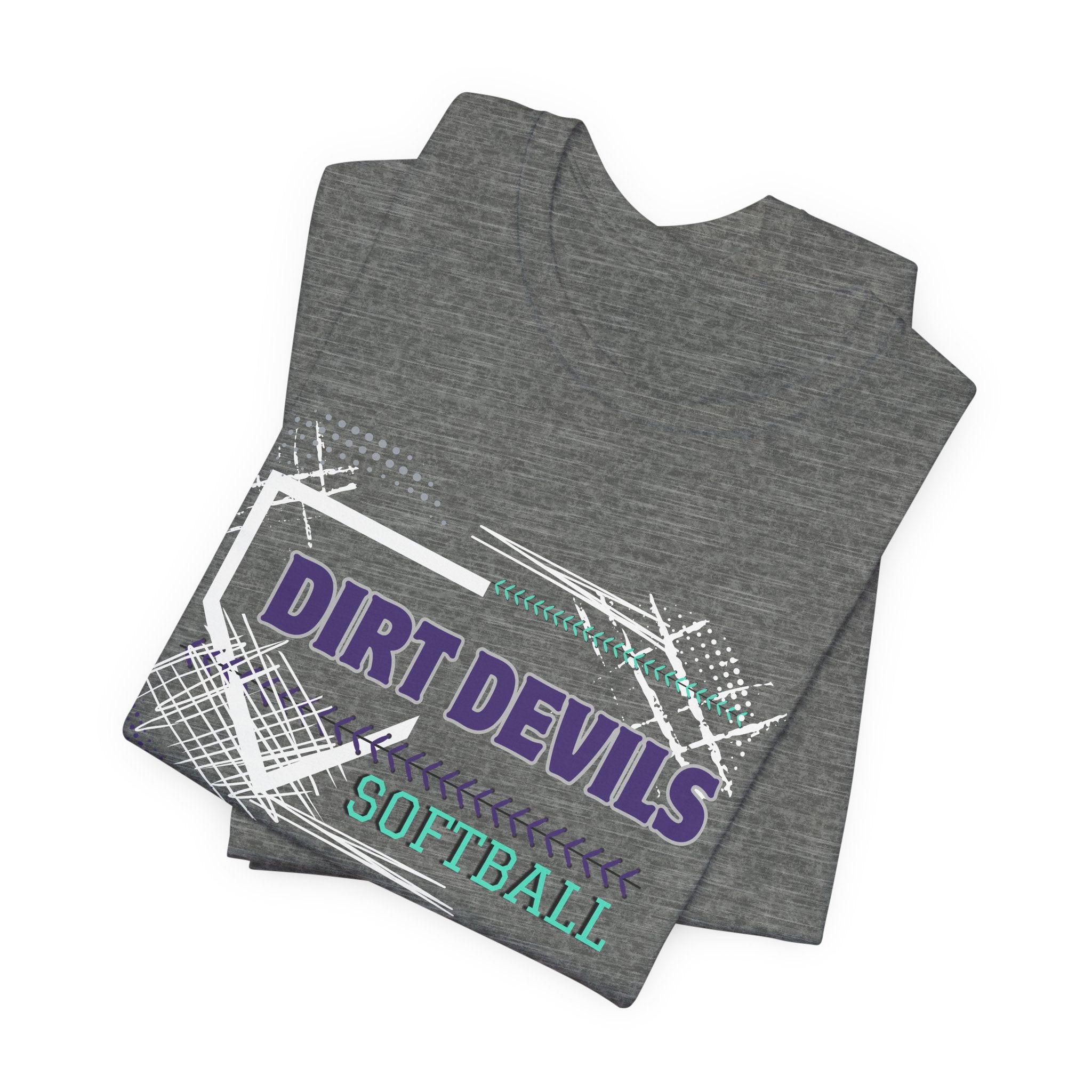 Dirt Devils Softball Graffiti Tee U14