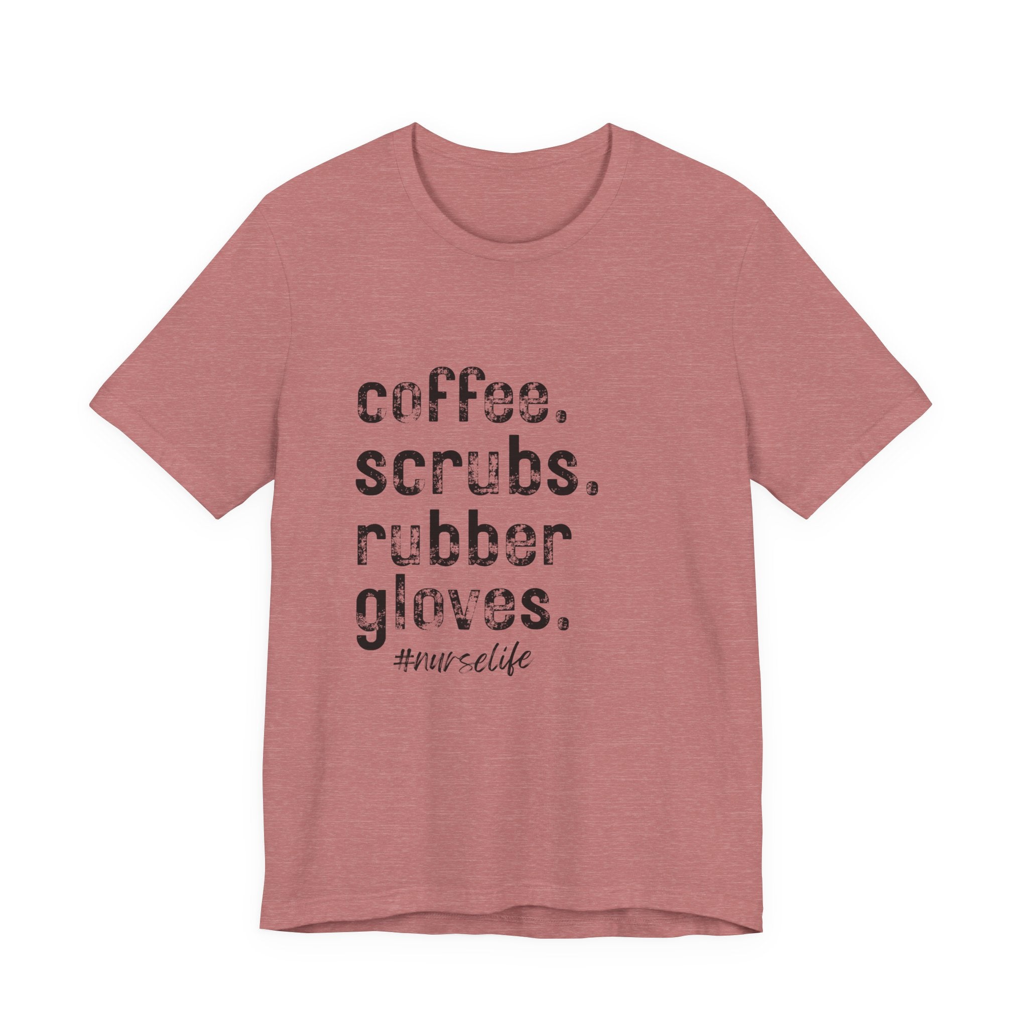 Coffee, Scrubs, Rubber Gloves (color options)