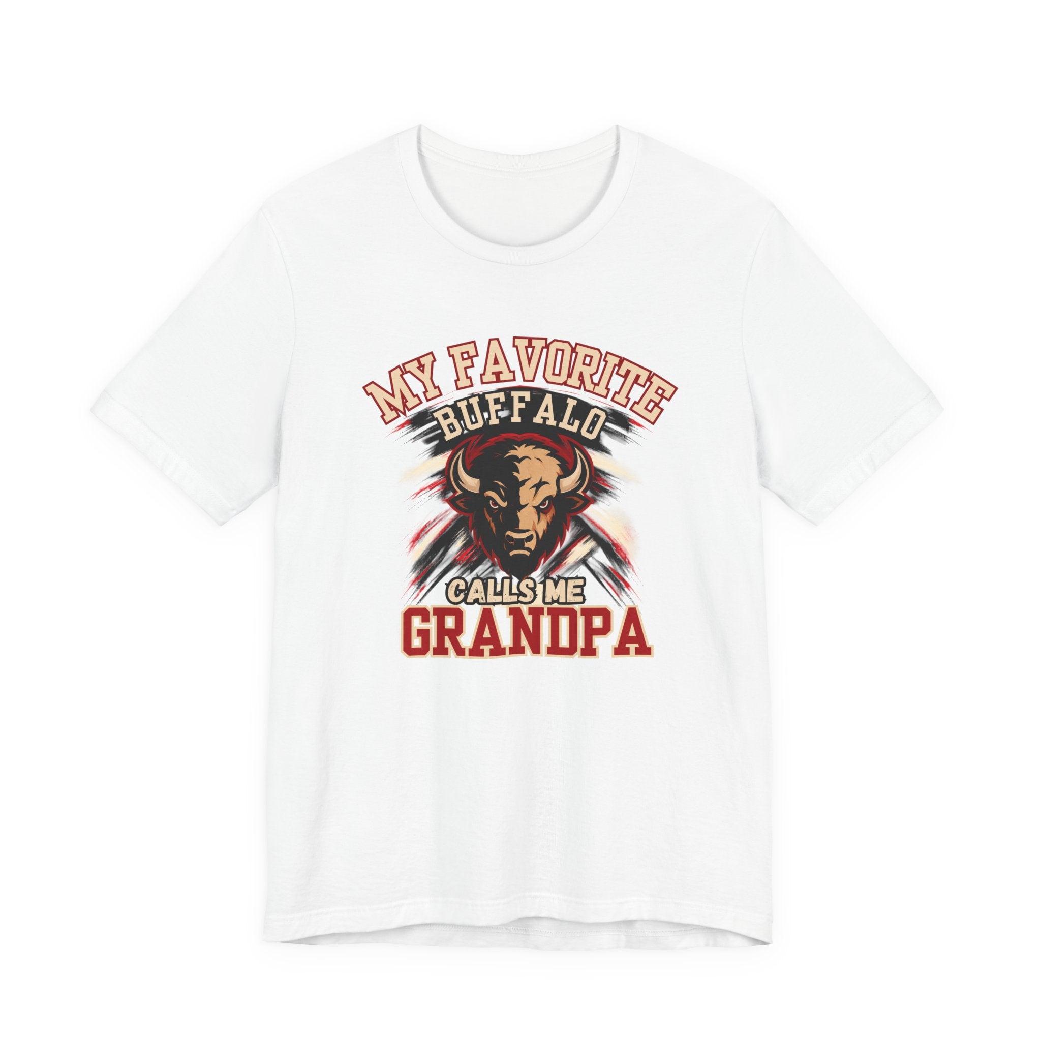 Buffalos My Favorite Buffalo Calls Me Grandpa Soft Tee