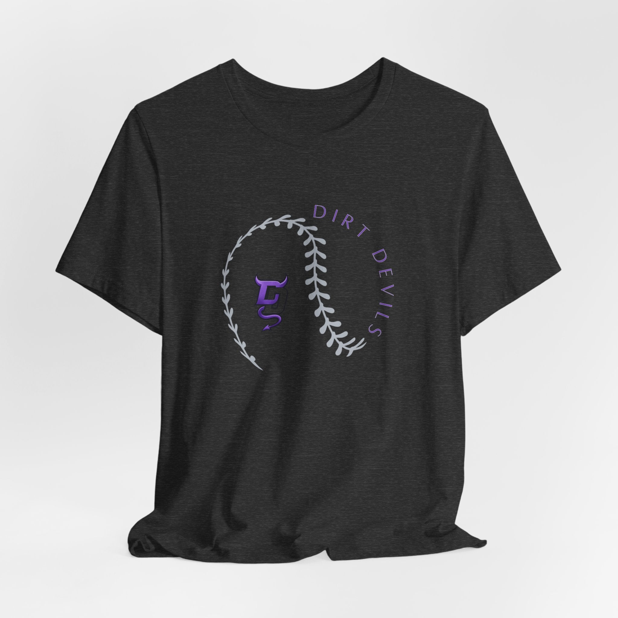 Dirt Devils Softball Baseball Stitch Tee  U10/12