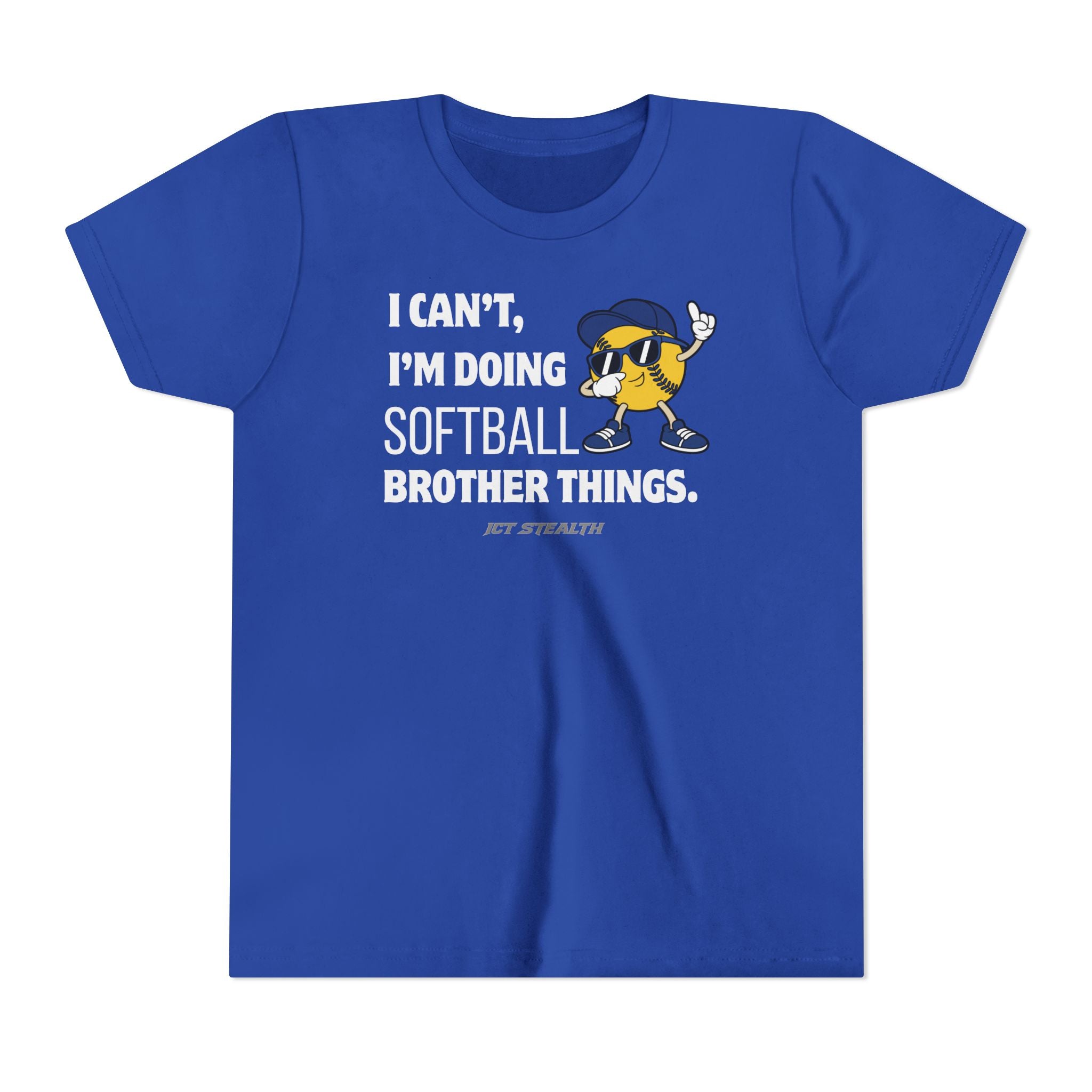 YOUTH PERSONALIZED Stealth Softball Bro Tee