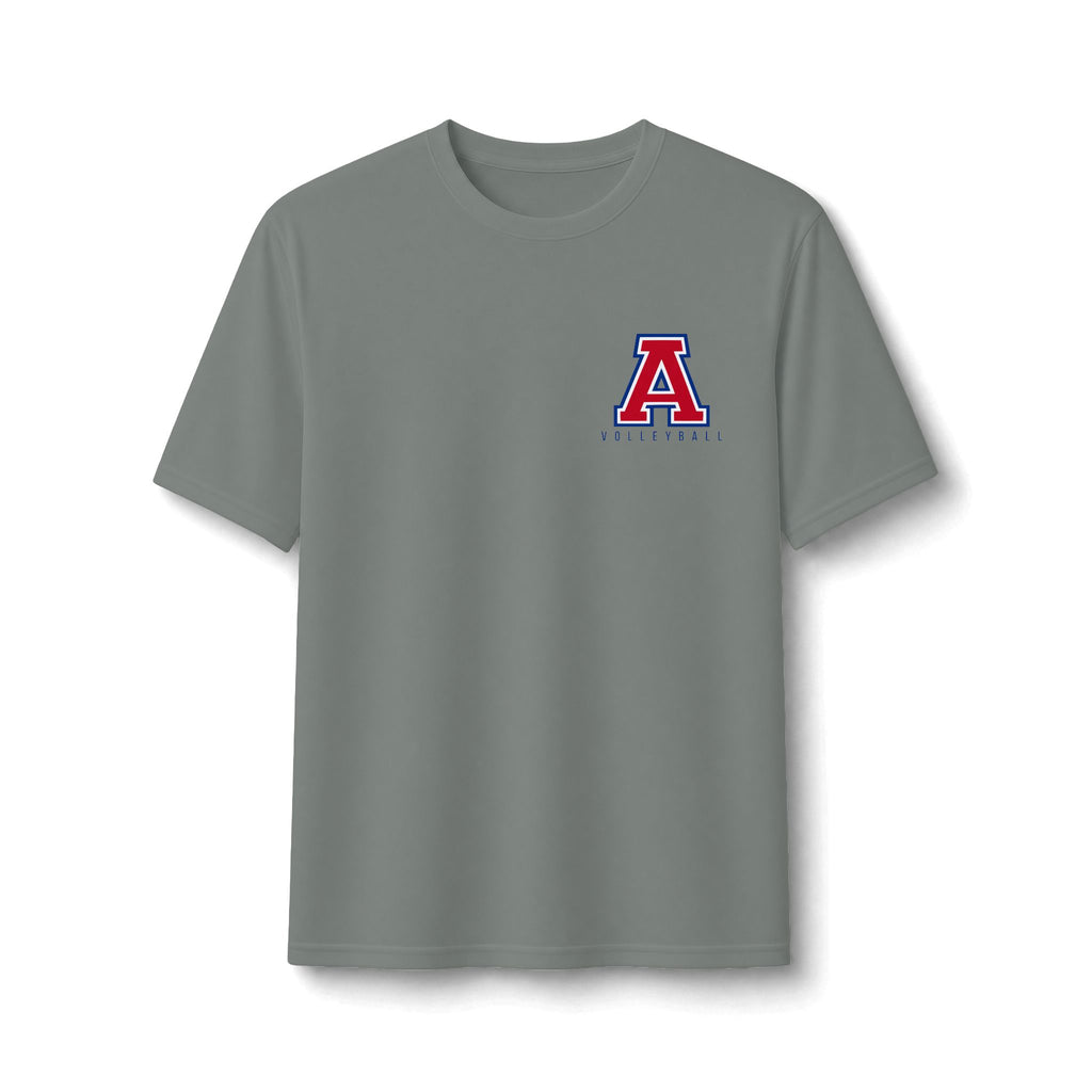 Wichita Aces Volleyball Performance Tee | FRONT/BACK