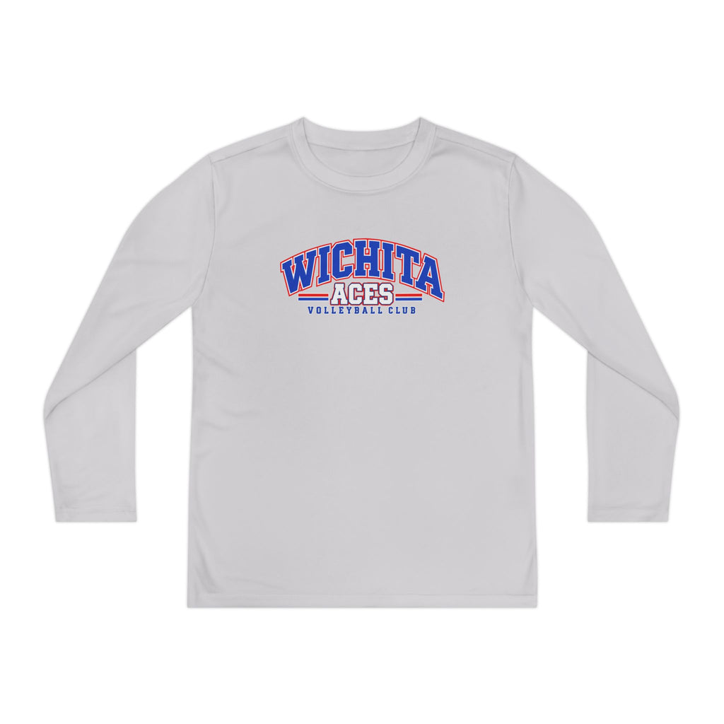 YOUTH Wichita Aces Volleyball Long Sleeve DryBlendTee | Varsity