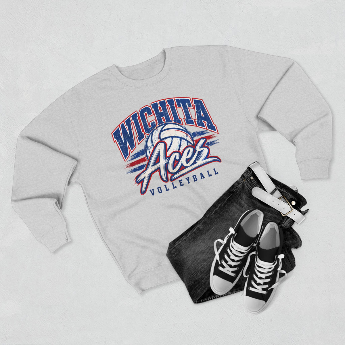Wichita Aces Volleyball Crewneck Sweatshirt | Swift