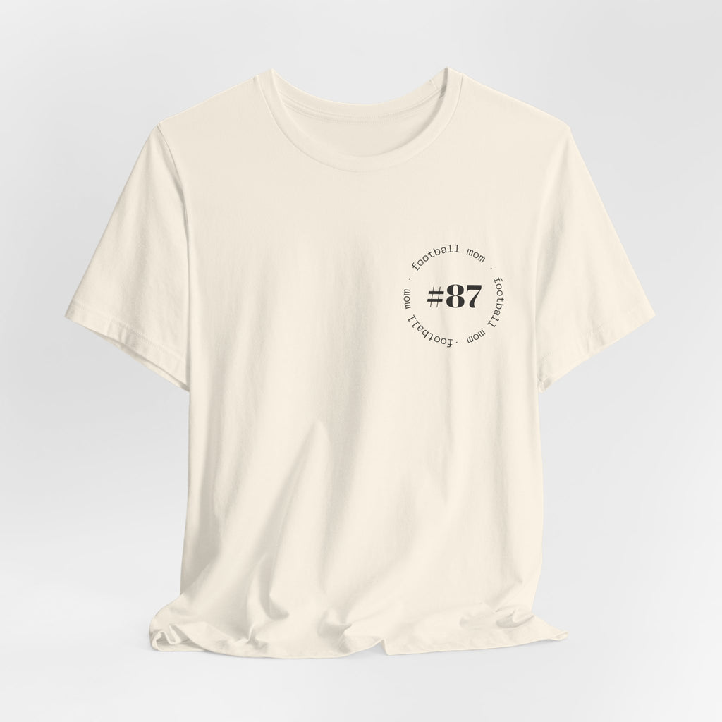 Personalized Football Mom (front/back)