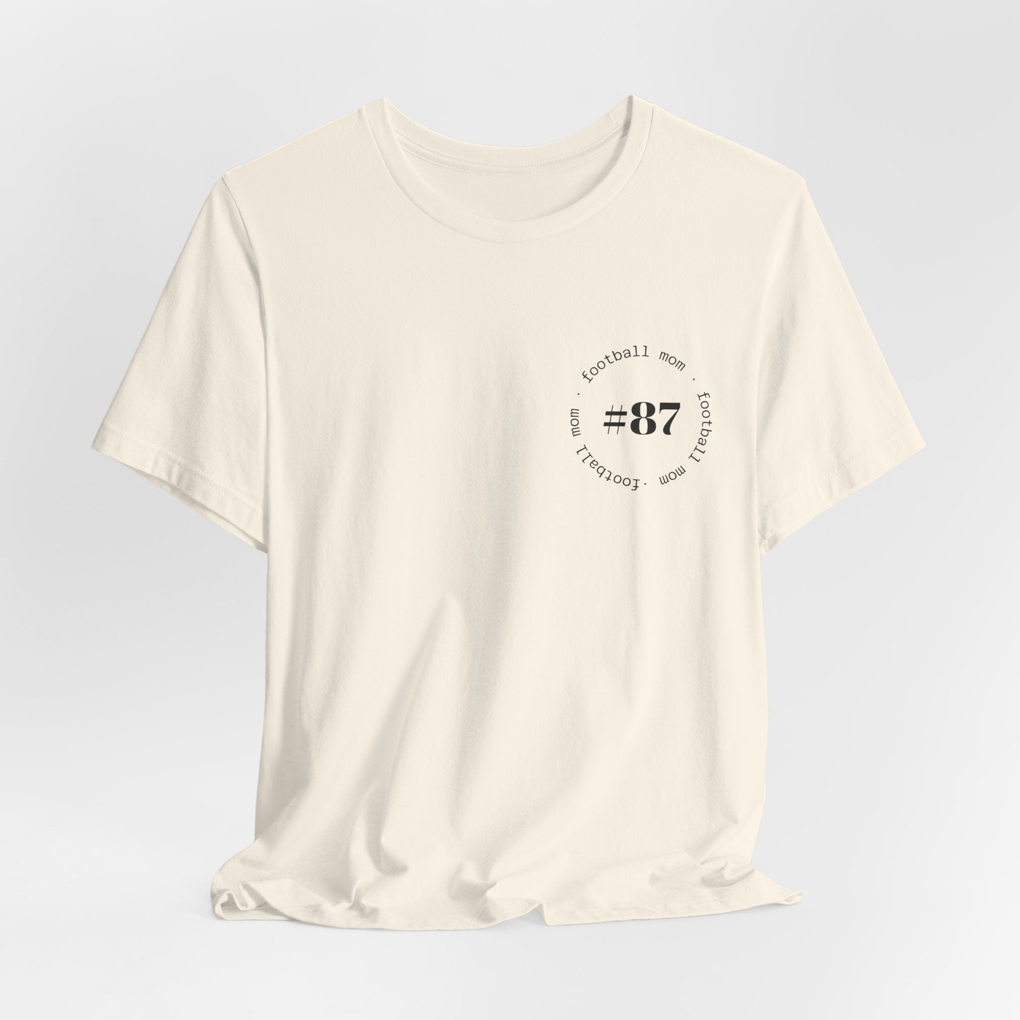 Personalized Football Mom (front/back)