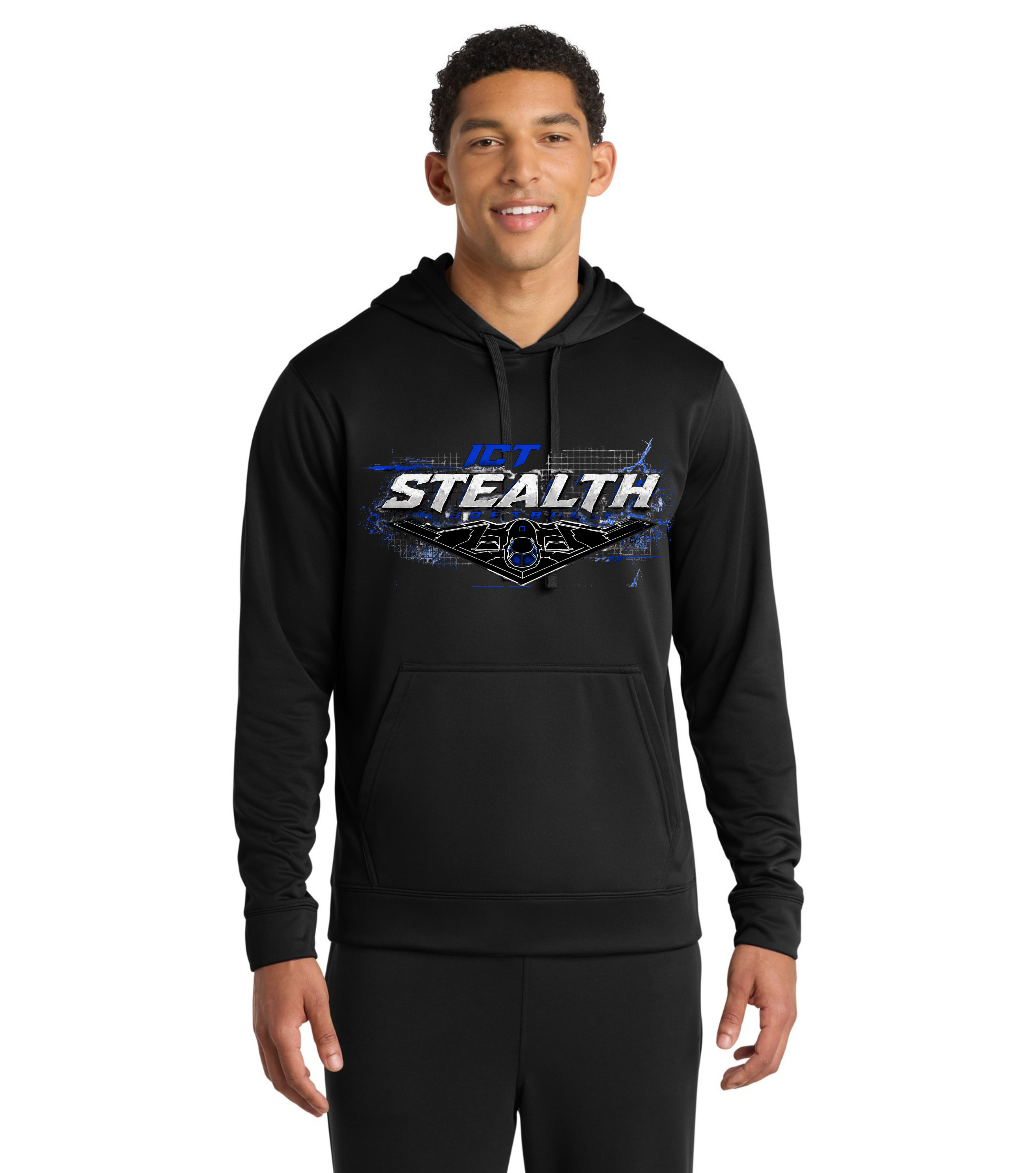 TEAM Stealth Dryblend Performance Hoodie