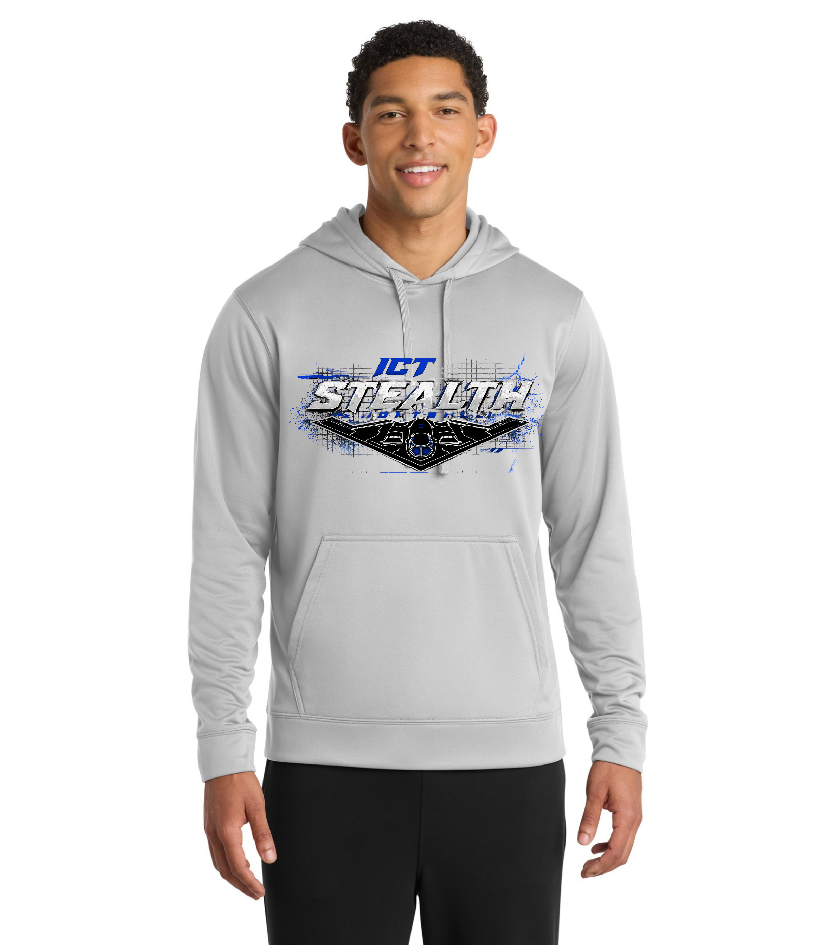 TEAM Stealth Dryblend Performance Hoodie