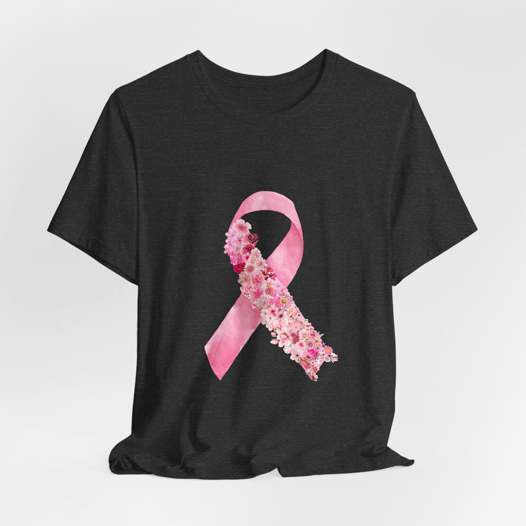 Pink Floral Ribbon