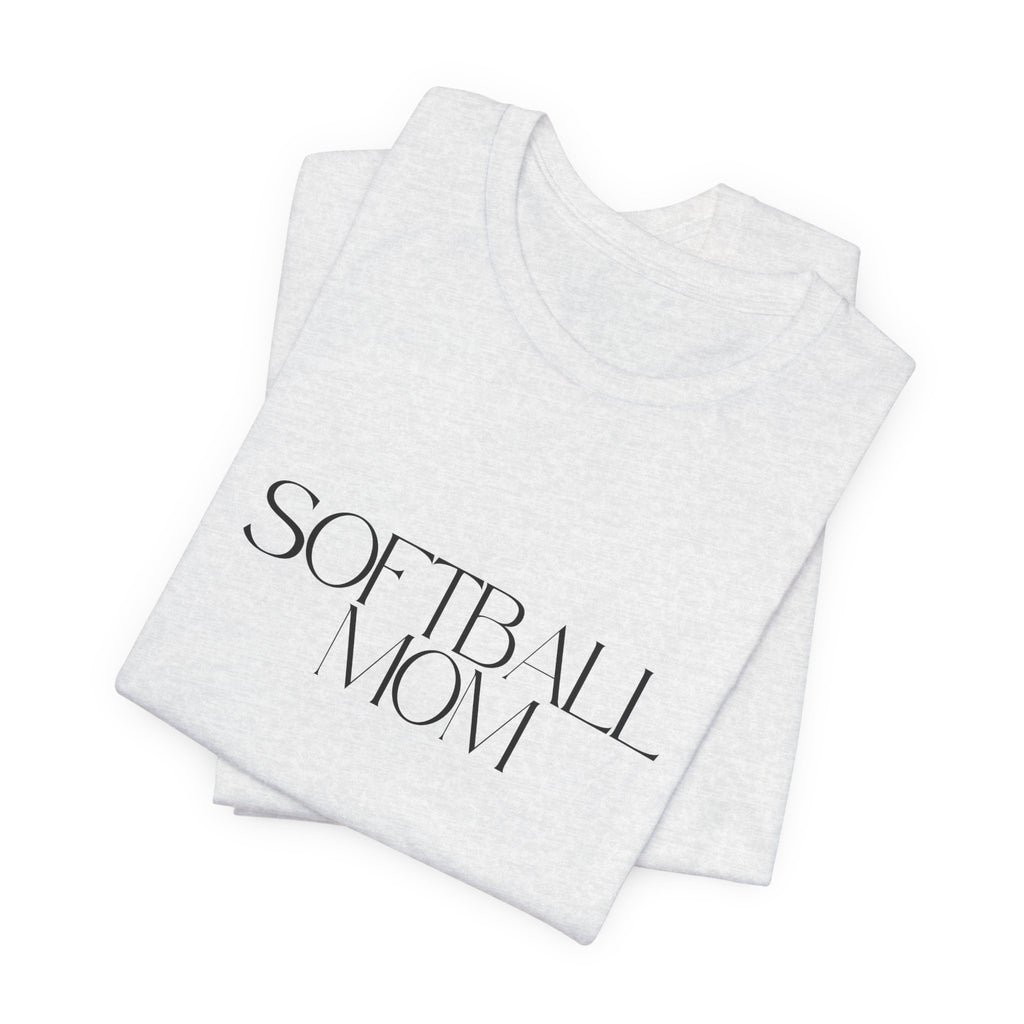 PERSONALIZED Softball Mom (front/back)